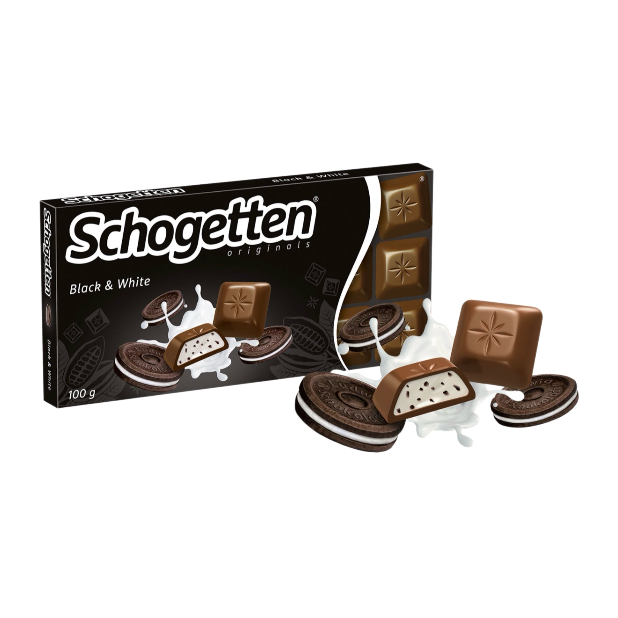 Schogetten Noir et Blanc 100g 