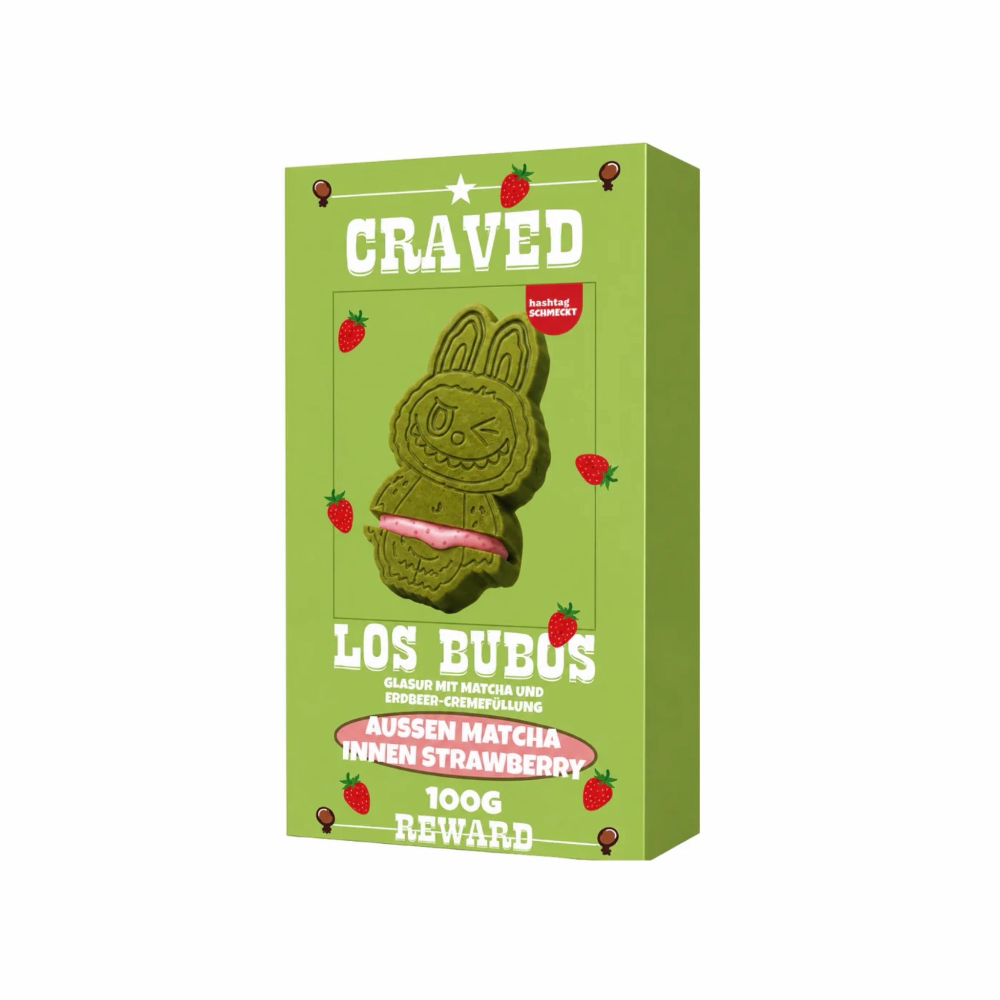 Chocolate Matcha Strawberry 100g