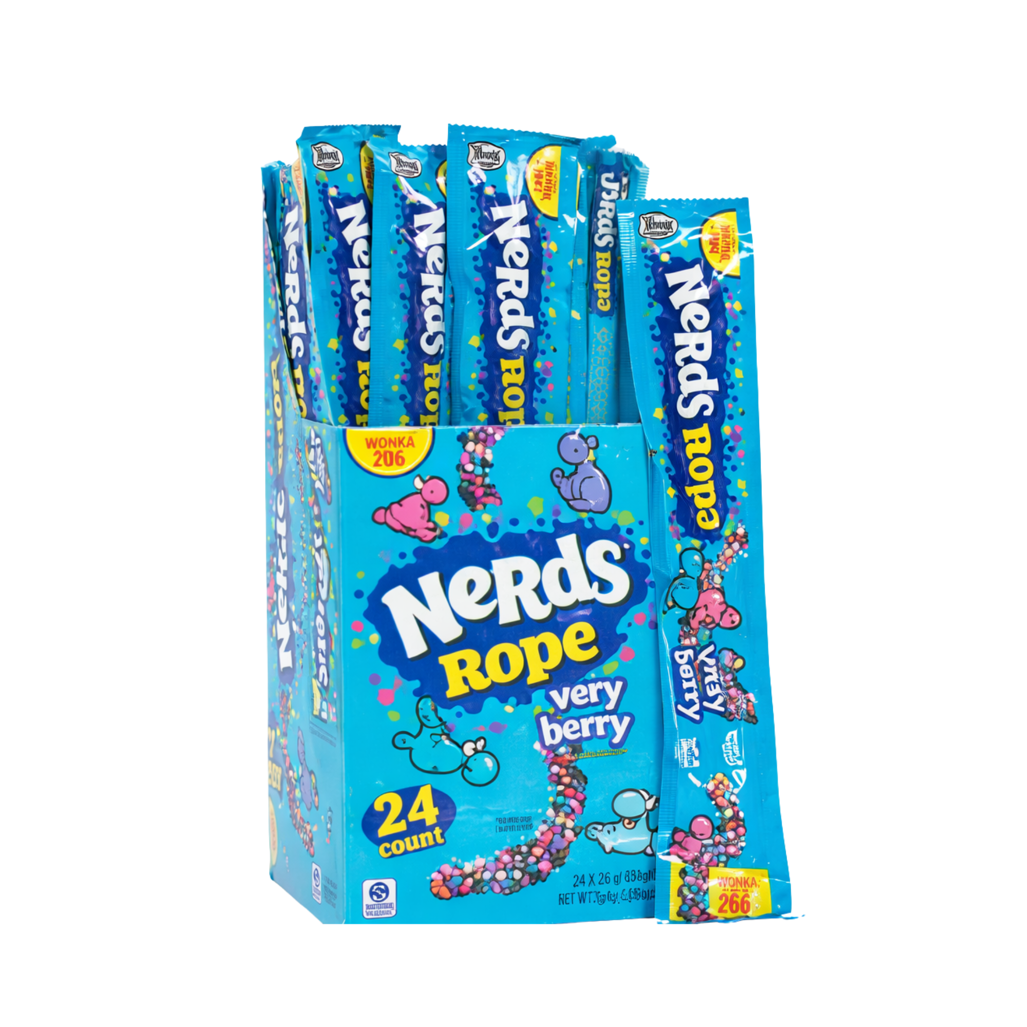 Nerds Rope Very Berry 24 x 26g