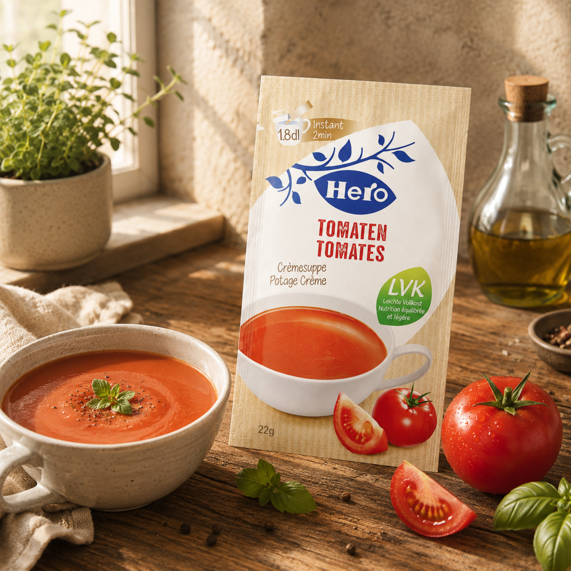 Tomaten-Cremesuppe 30 x 22g