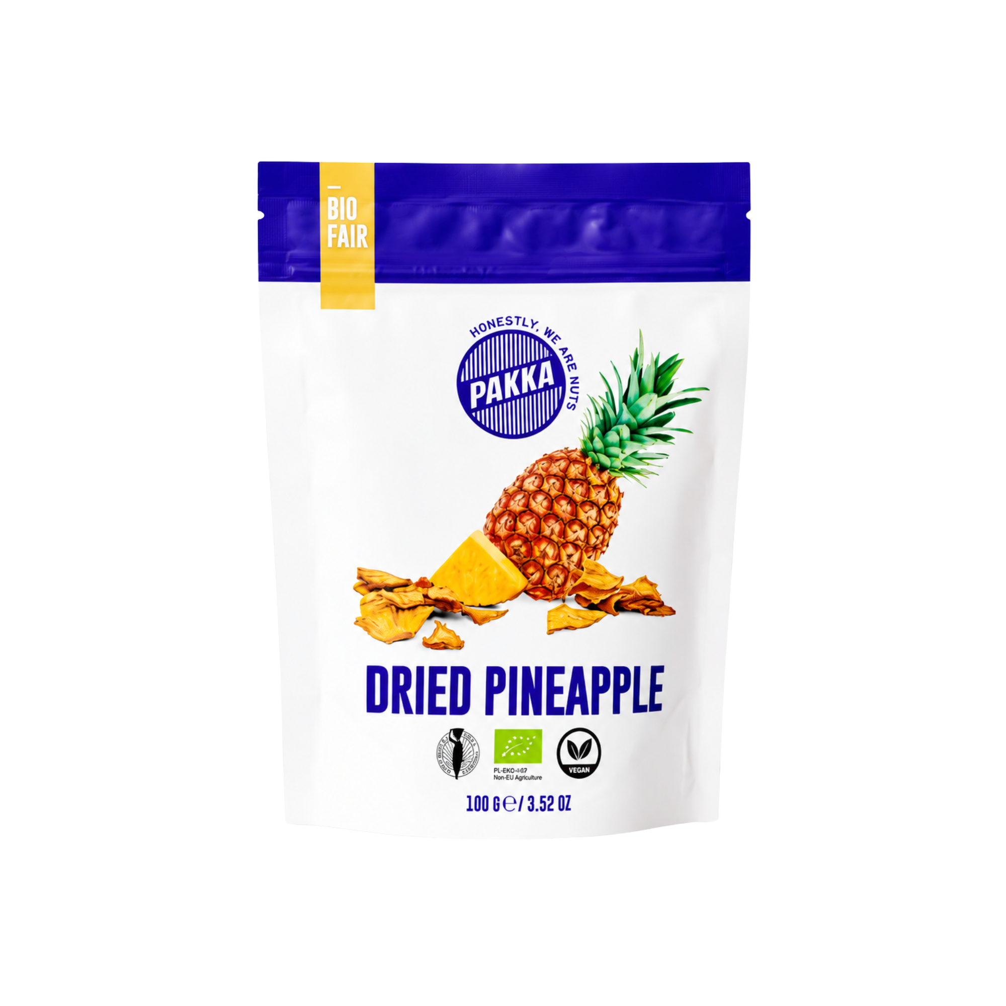 Ananas getrocknet Bio 100g