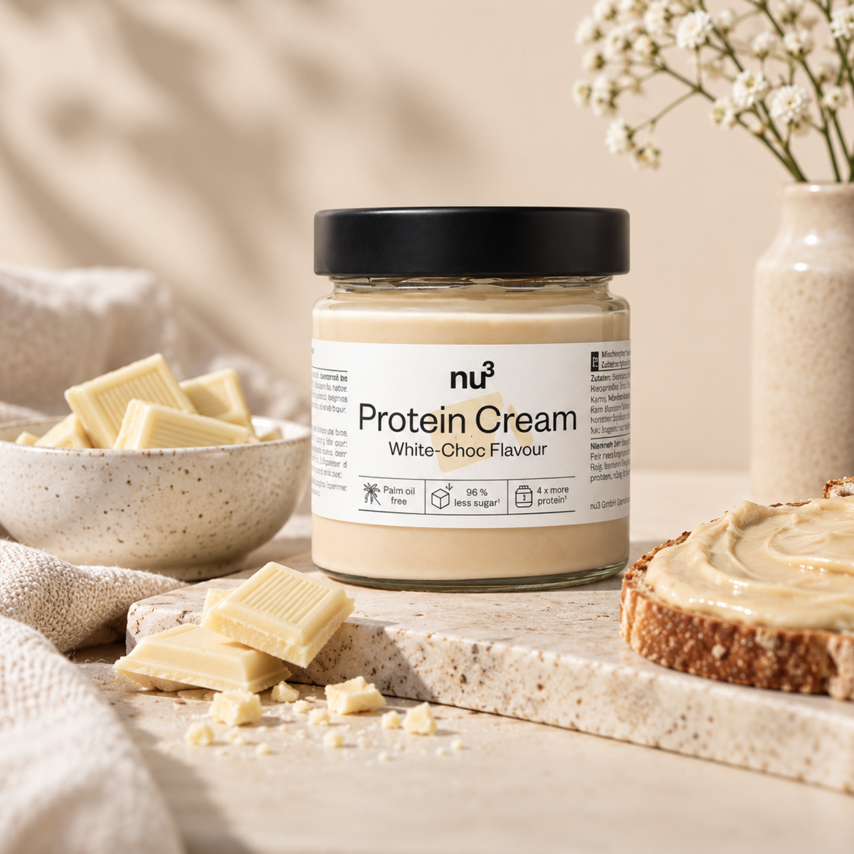 Protein Cream White-Choc 200g