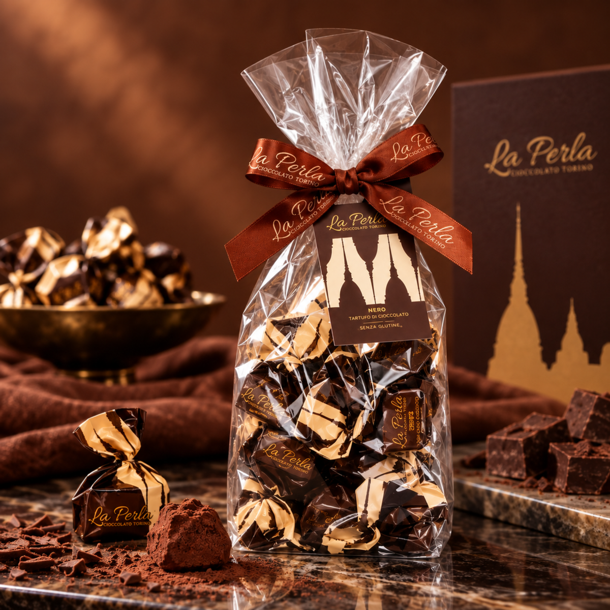 Dunkle Schokoladentrüffel - Tartufo Nero 30th Anniversary 200g