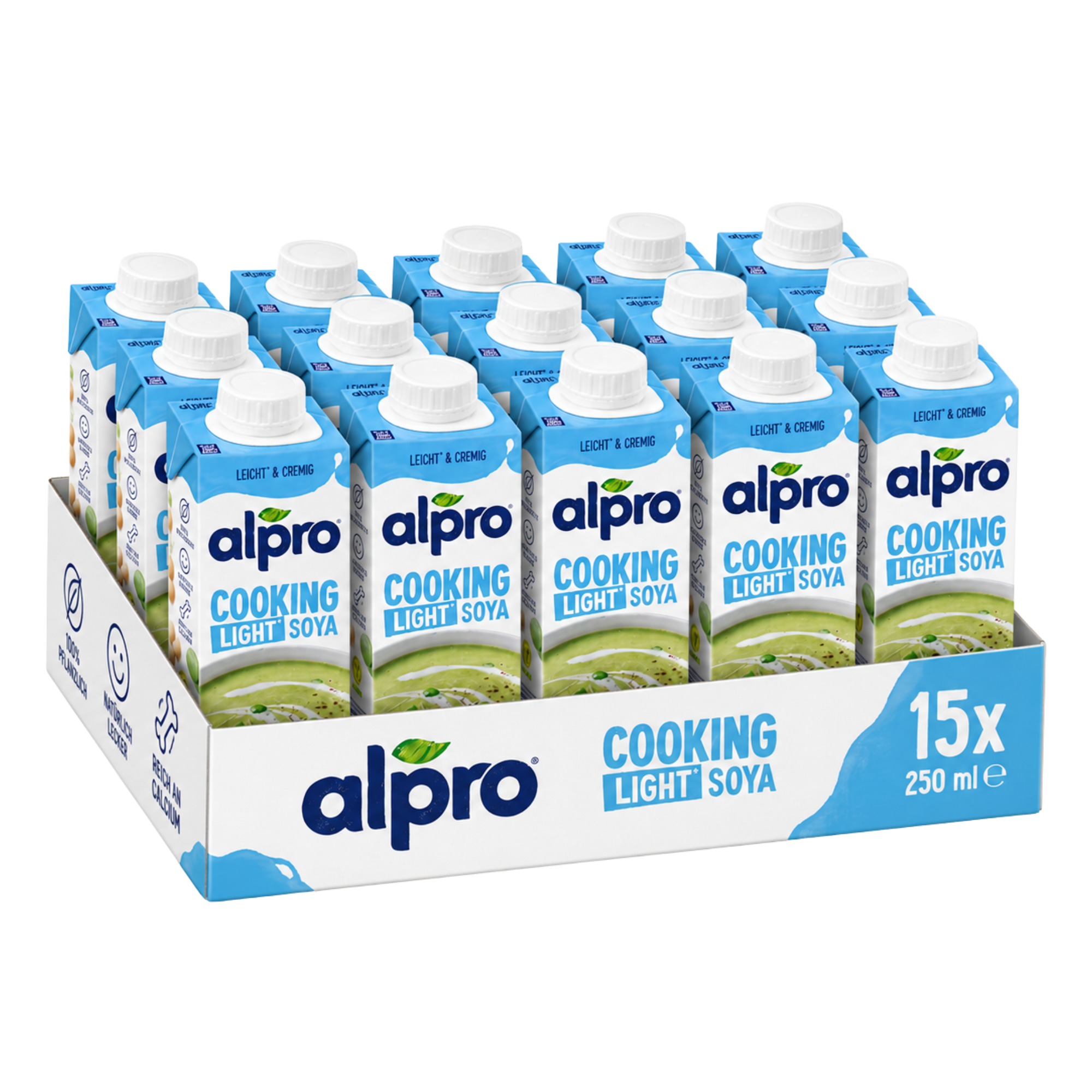 Alpro Soja-Kochcreme Light 15 x 250ml