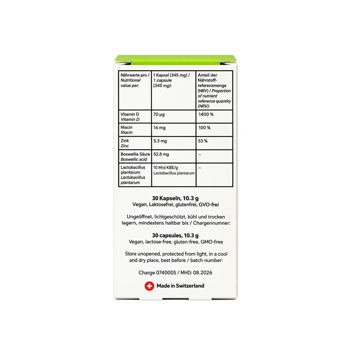 Advanced Skin Supplement Clear - 30 capsules