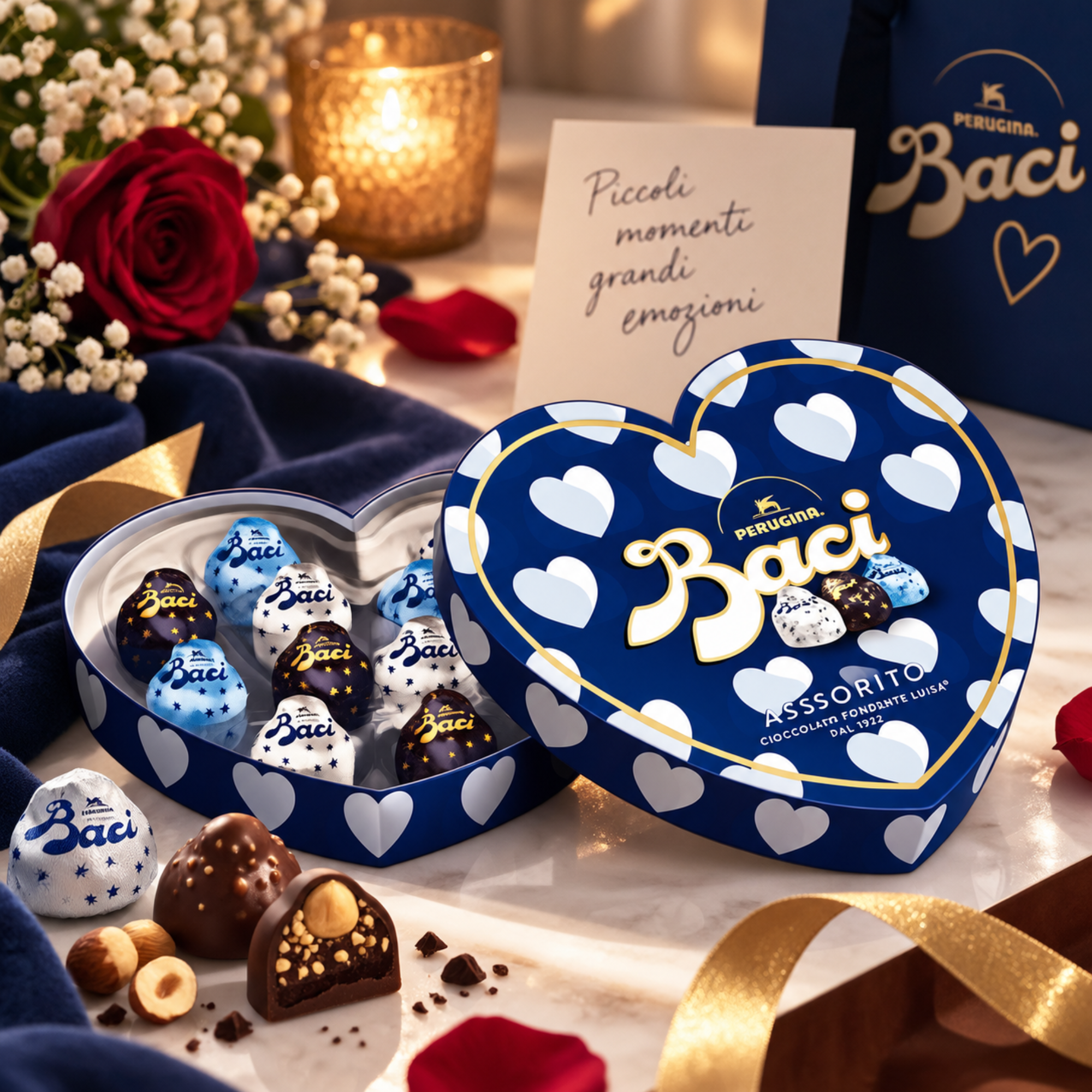 Baci Perugina Maxi Cœur Pralines Assorties 150g