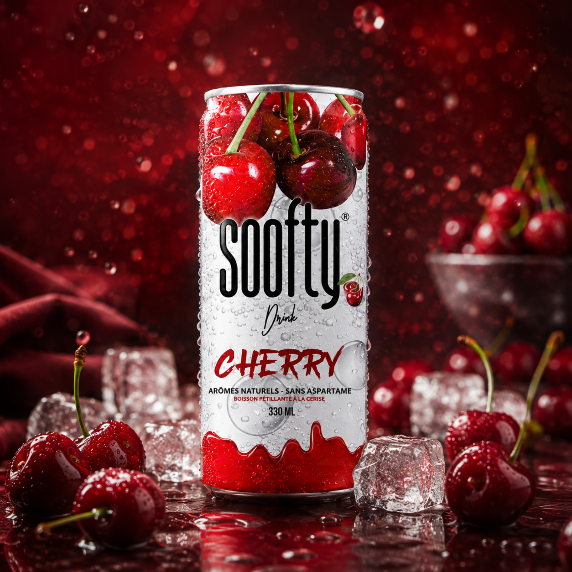 Soofty Drink Kirsche 24 x 330ml