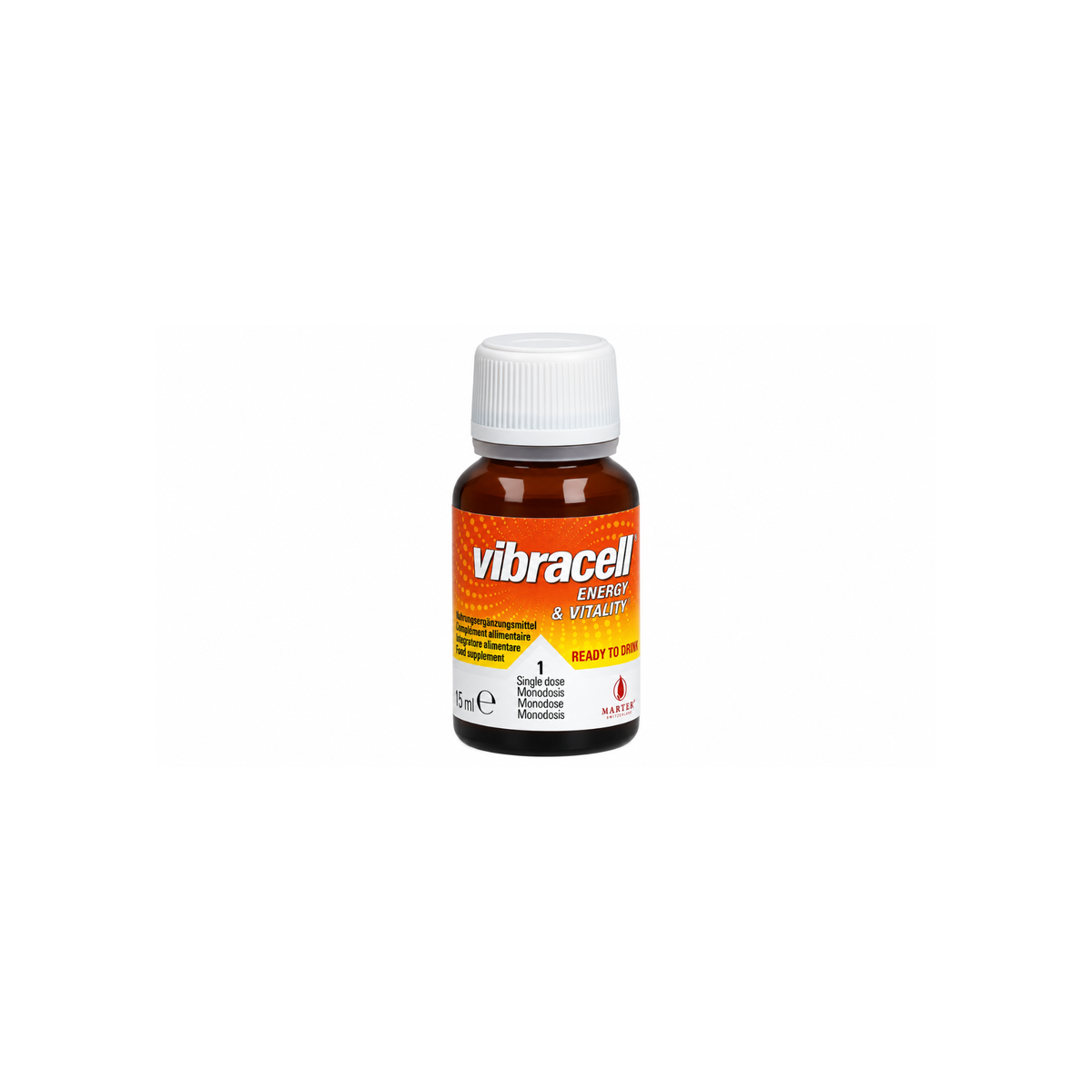 Multivitamin-Konzentrat Vibracell Shot 8 × 15ml