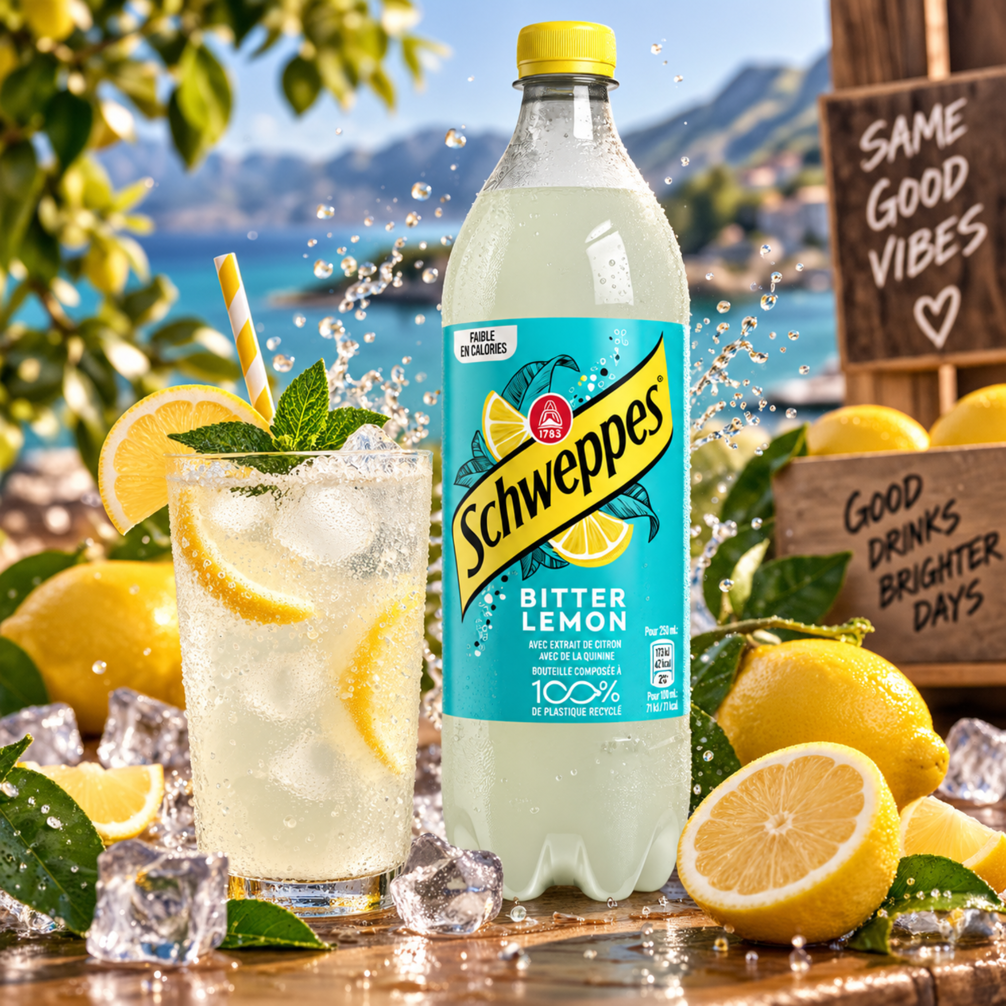 Schweppes Bitter Lemon 6 x 1L