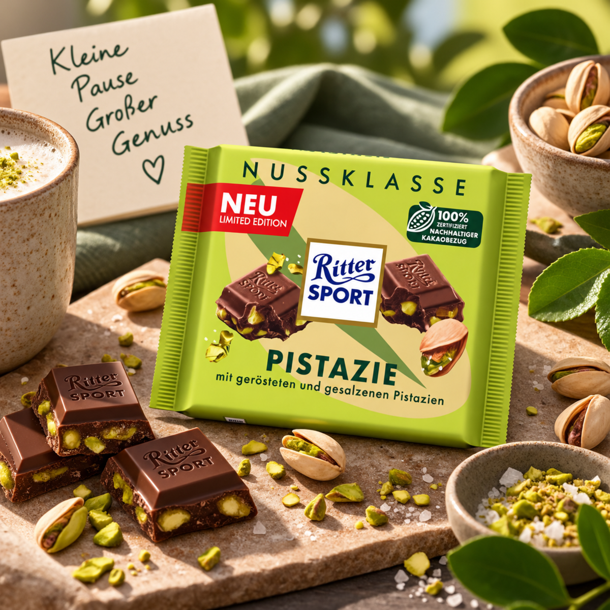Ritter Sport - Pistazie 100g