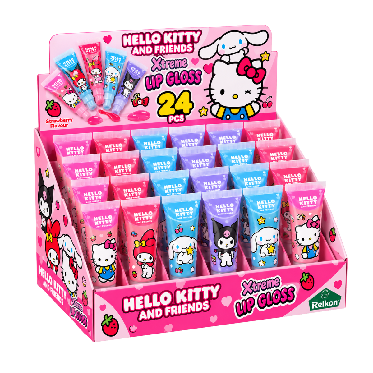 Hello Kitty & Friends Lip Gloss 24 x 16g