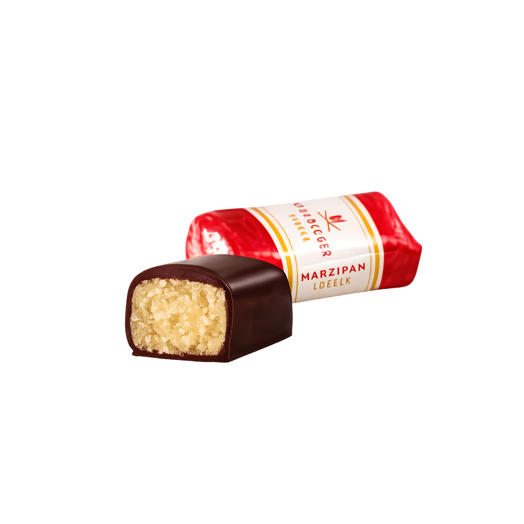 Pralines classiques en pâte d'amande au chocolat noir 100 g