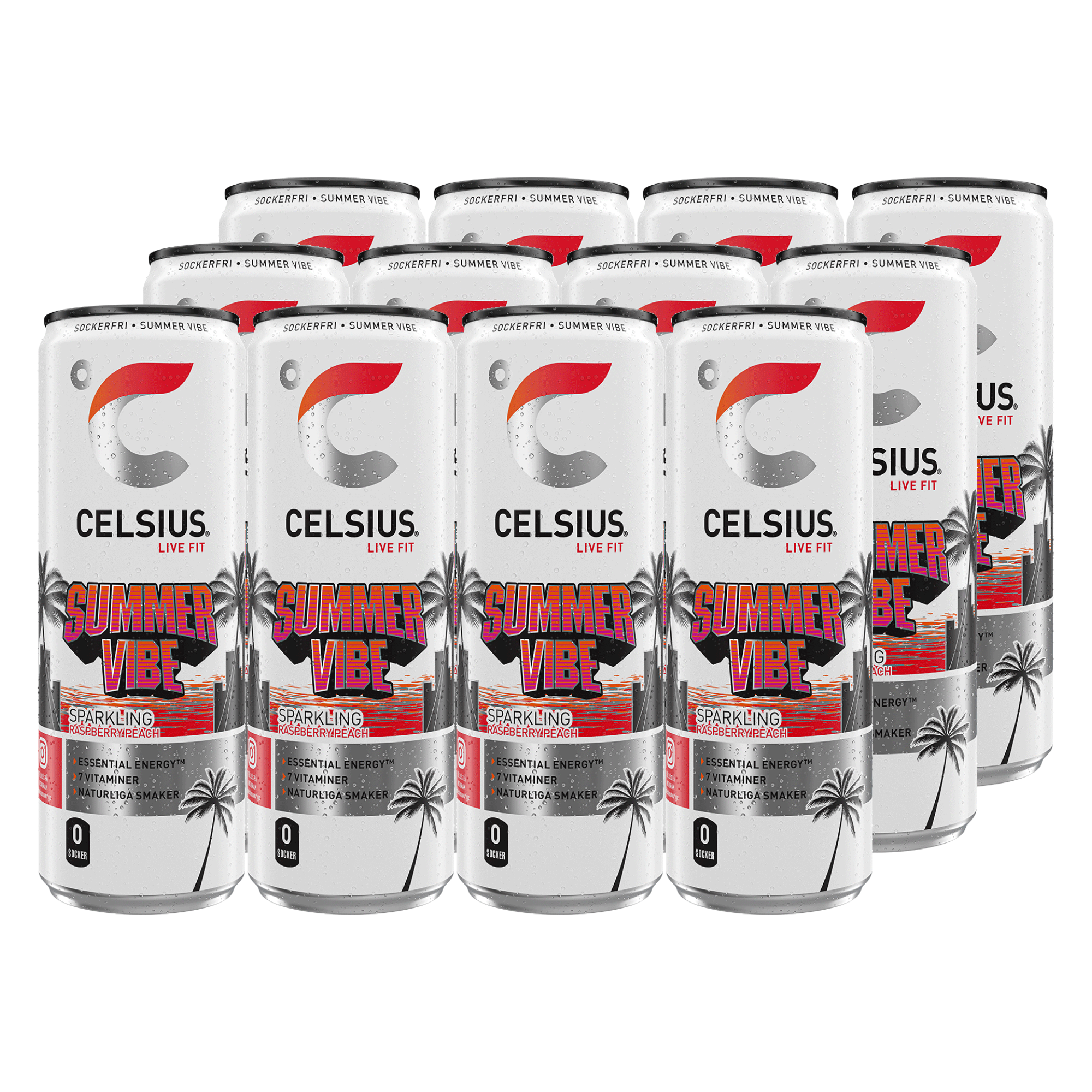 Energy Drink Summer Vibe 12 x 355ml