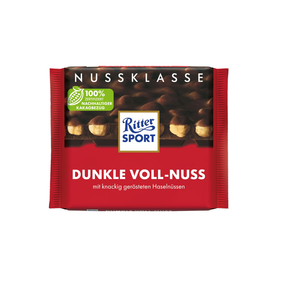Ritter Sport - Dark Whole Hazelnuts 10 x 100g