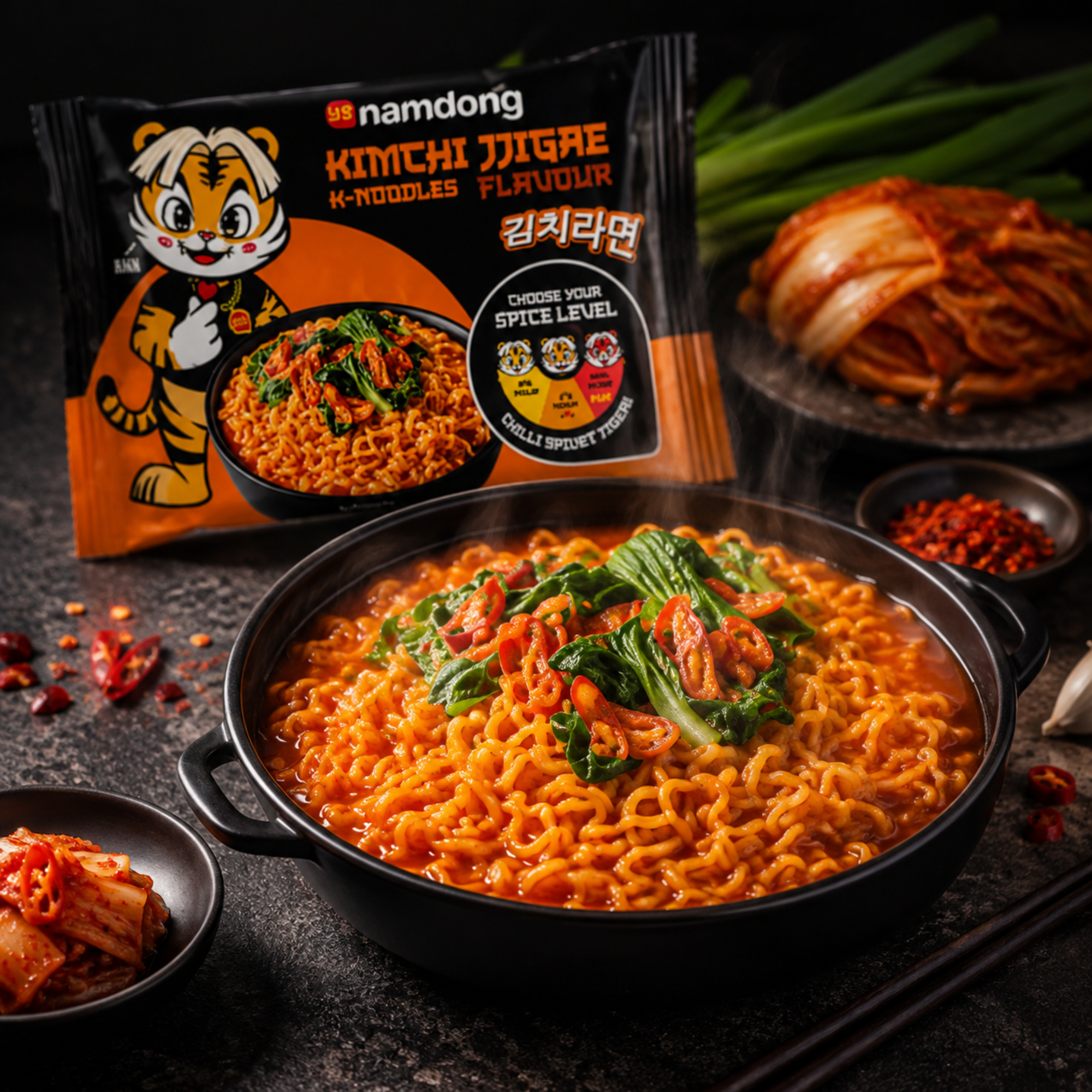 Kimchi Instant Nudeln 10 x 120g