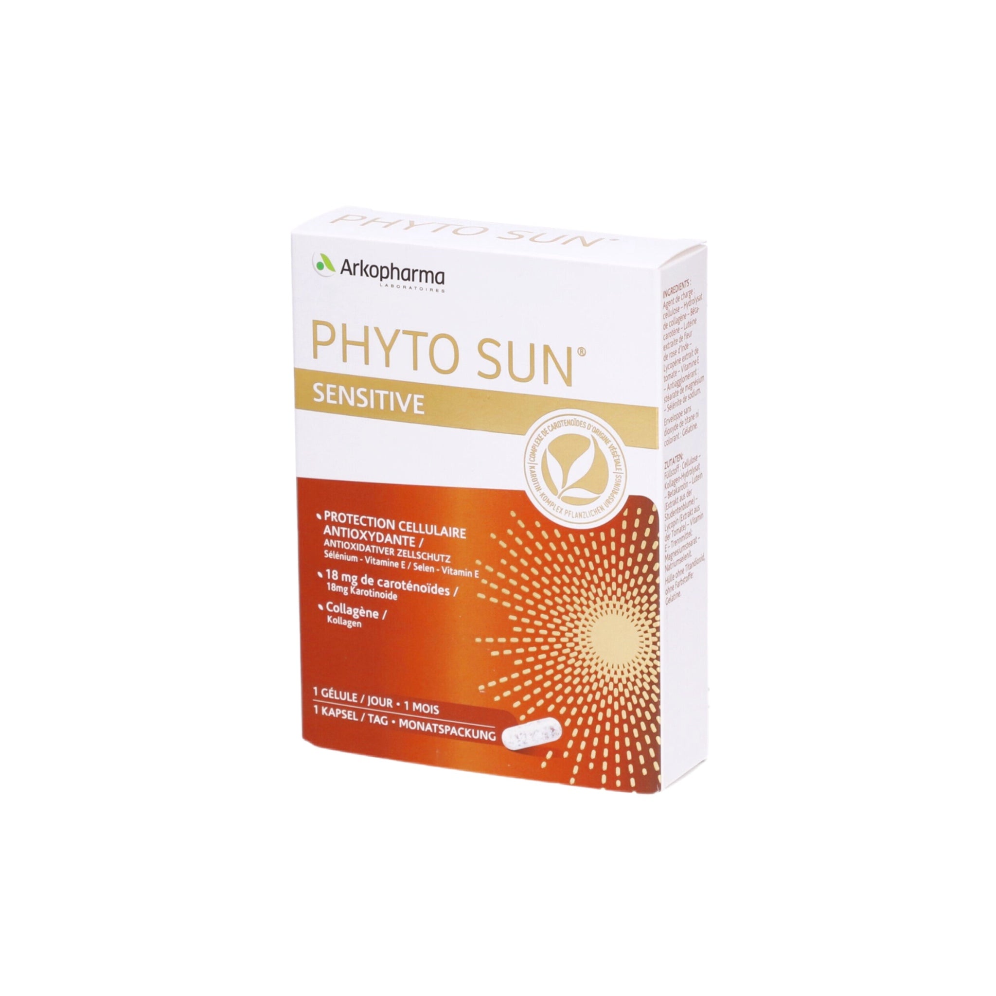 Phyto Sun Sensitive - 30 Kapseln