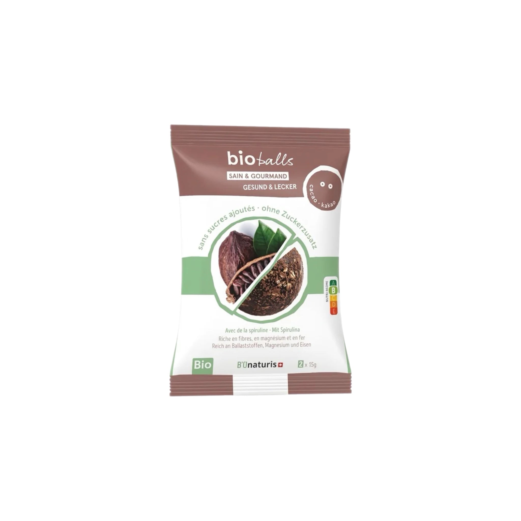 Bioballs Spirulina - Kakao 30g