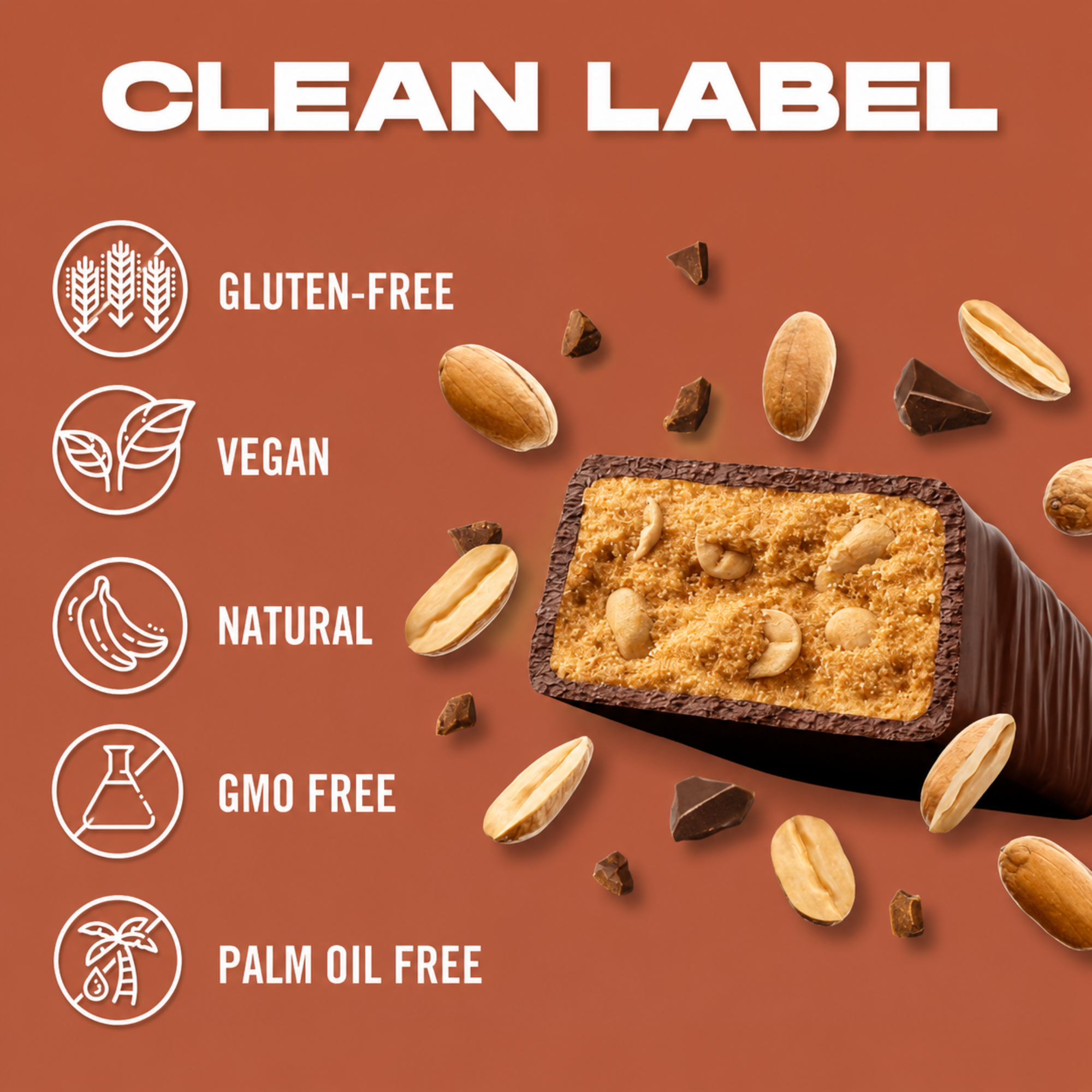 Mini Choco Protein Bar - Peanut Butter Belgian Choco 20g