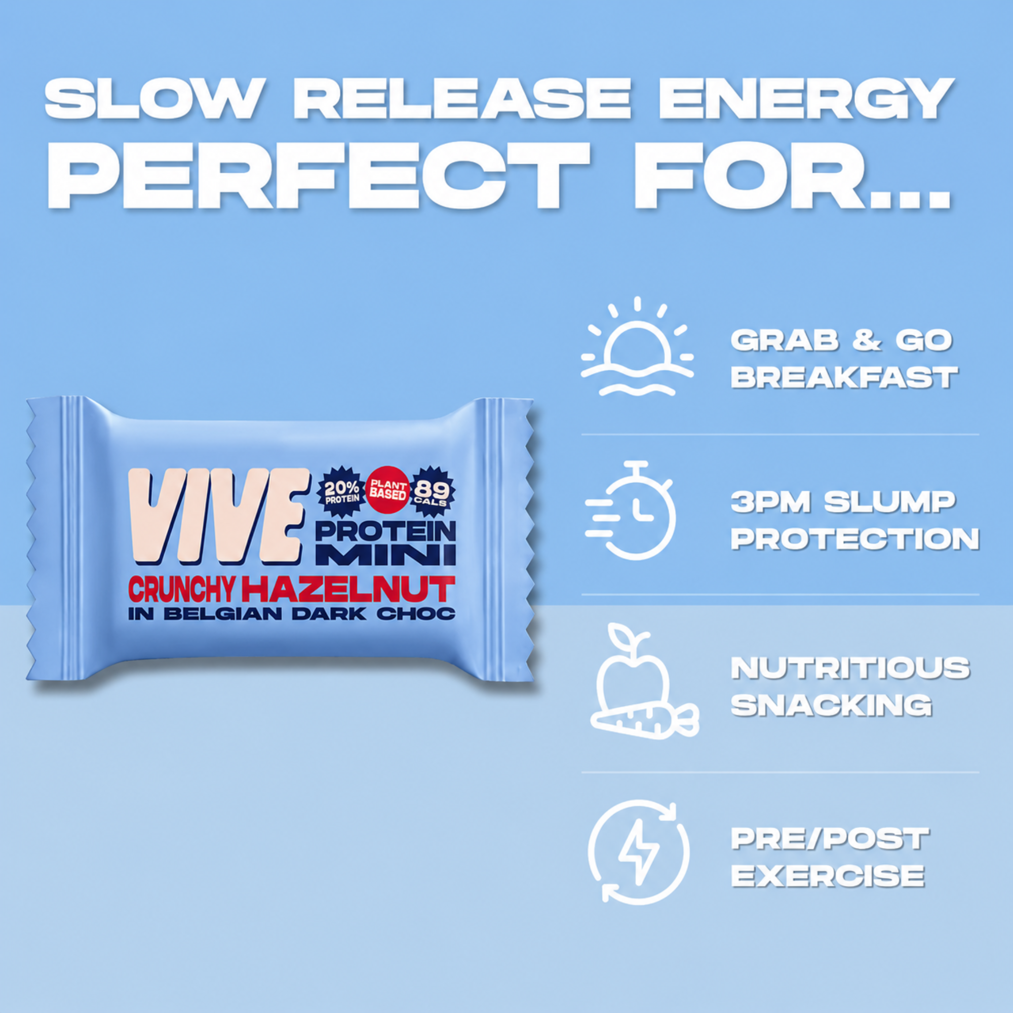 Mini Choco Protein Bar - Crunchy Hazelnut 20g