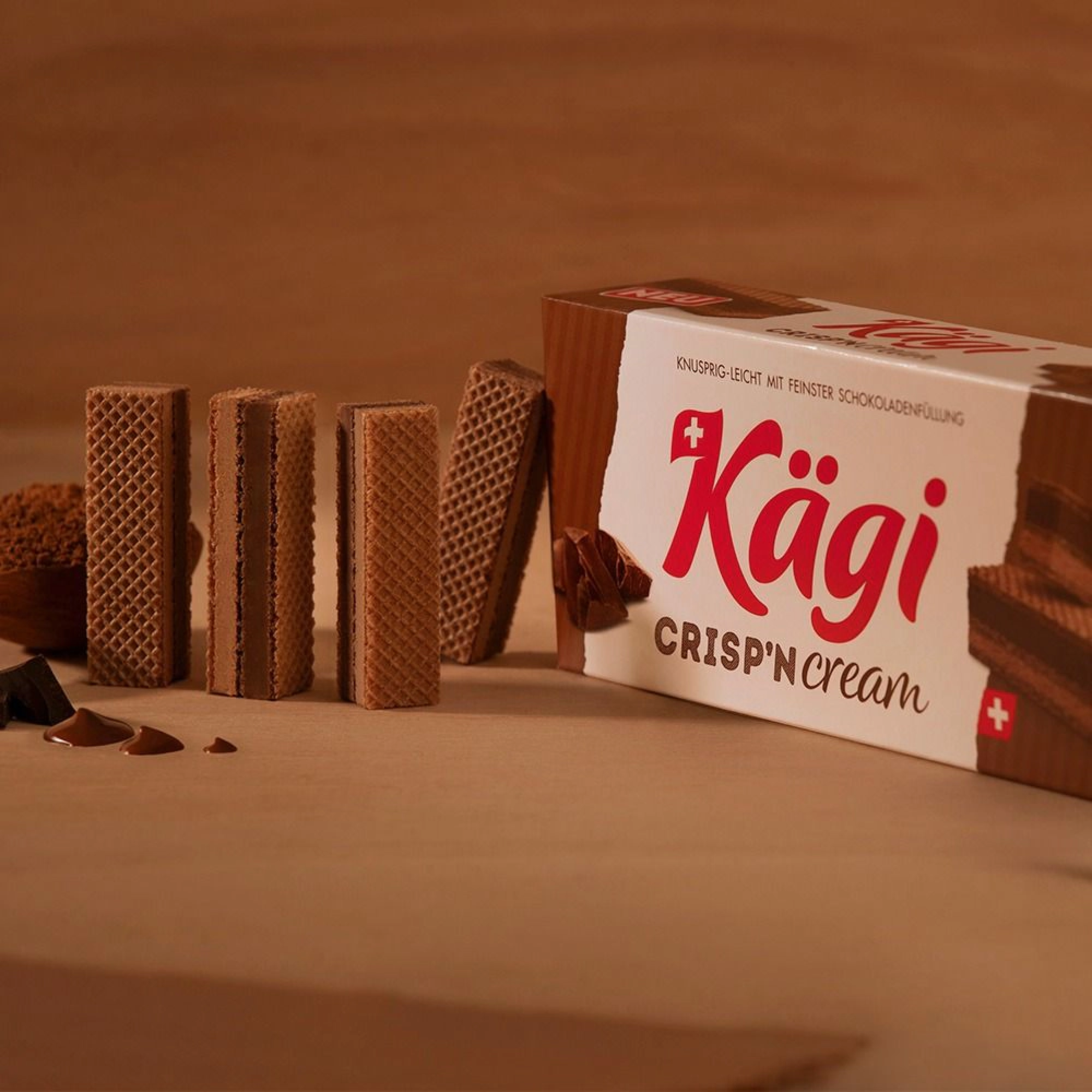 Kägi Crisp'n Cream - Choco Cream 110g