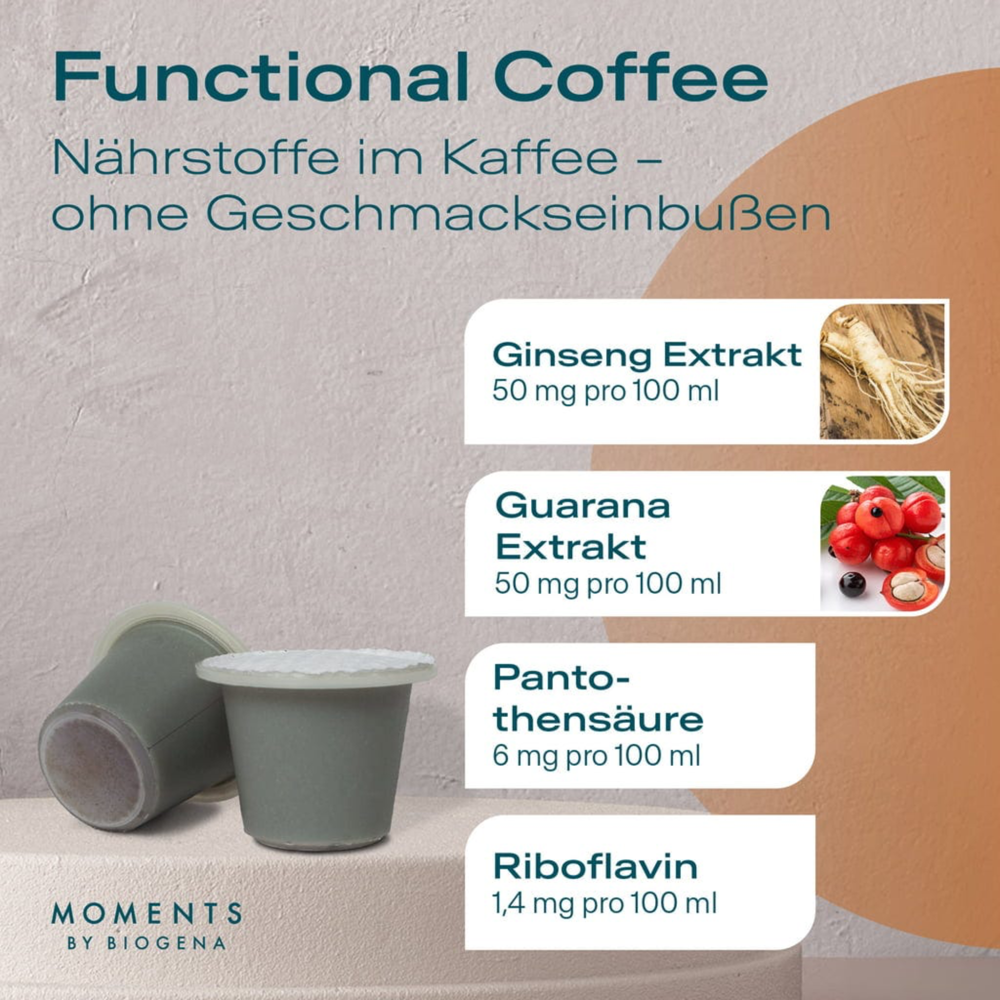 Coffee Capsules Functional Coffee - Focus 10-pack