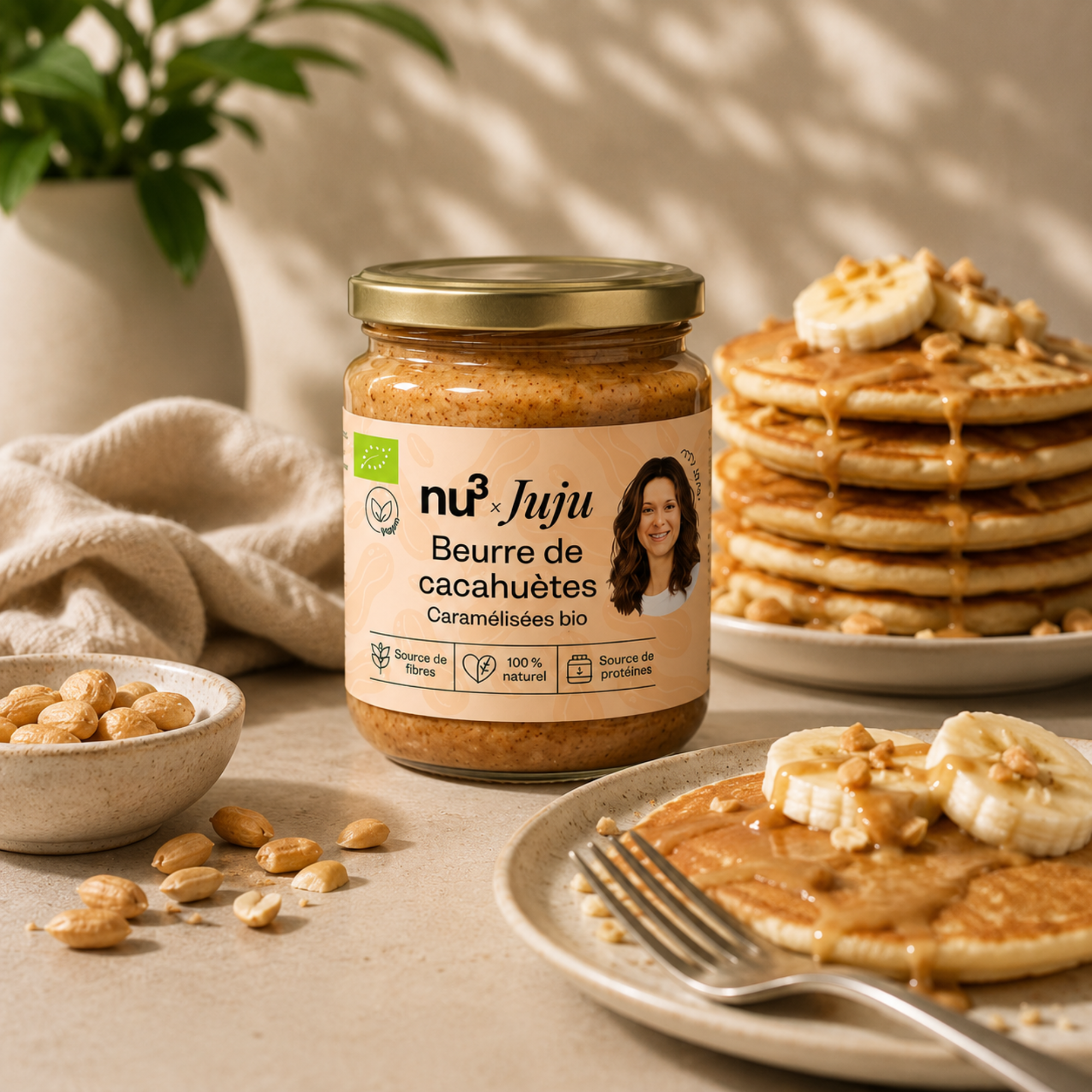 Peanut Butter Caramelized Bio 250g