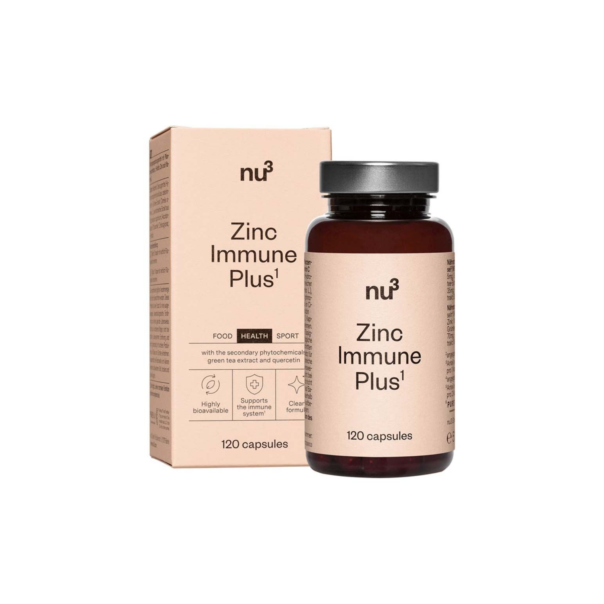 Zinc Immune Plus - 120 Kapseln