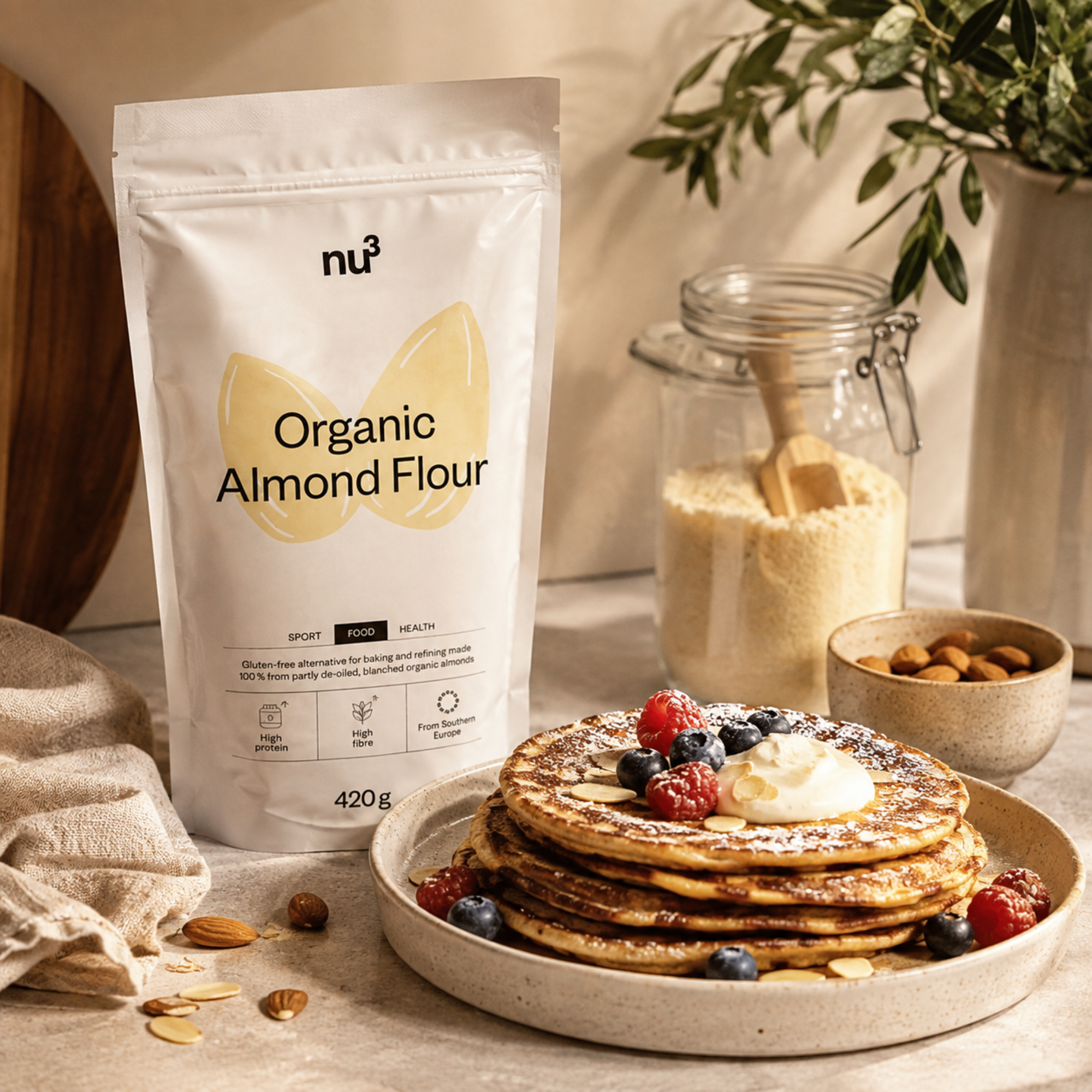 nu3 Farine d'amande bio 420g