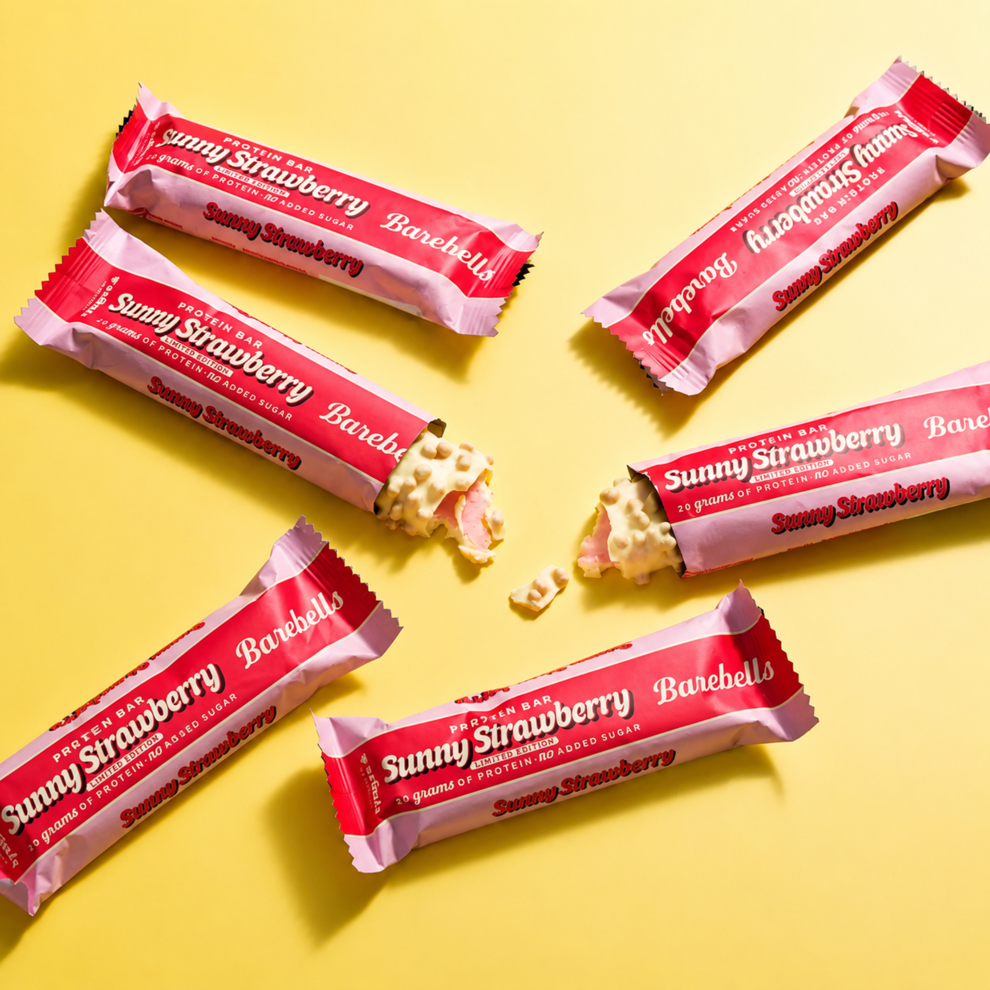 Protein Bar - Sunny Strawberry 12 x 55g 