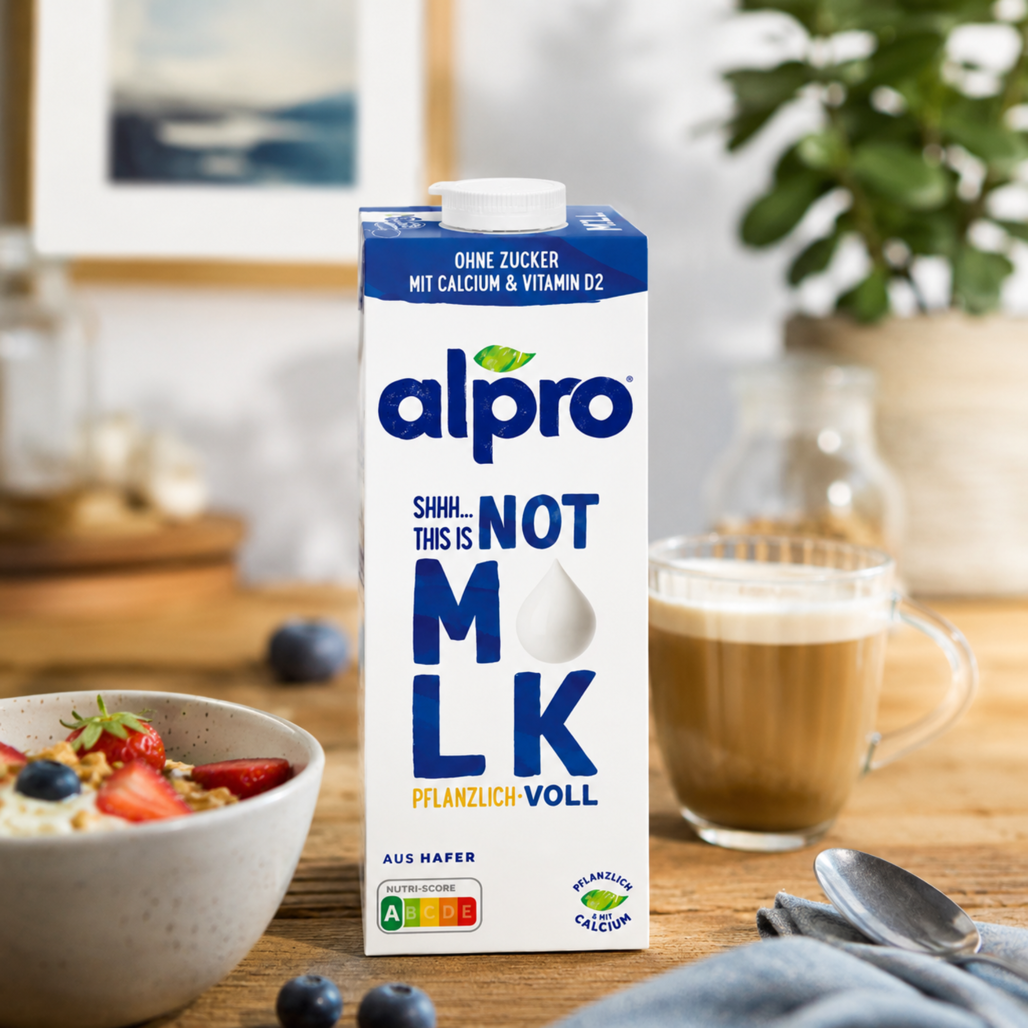 Alpro Pflanzendrink vollfett 1l