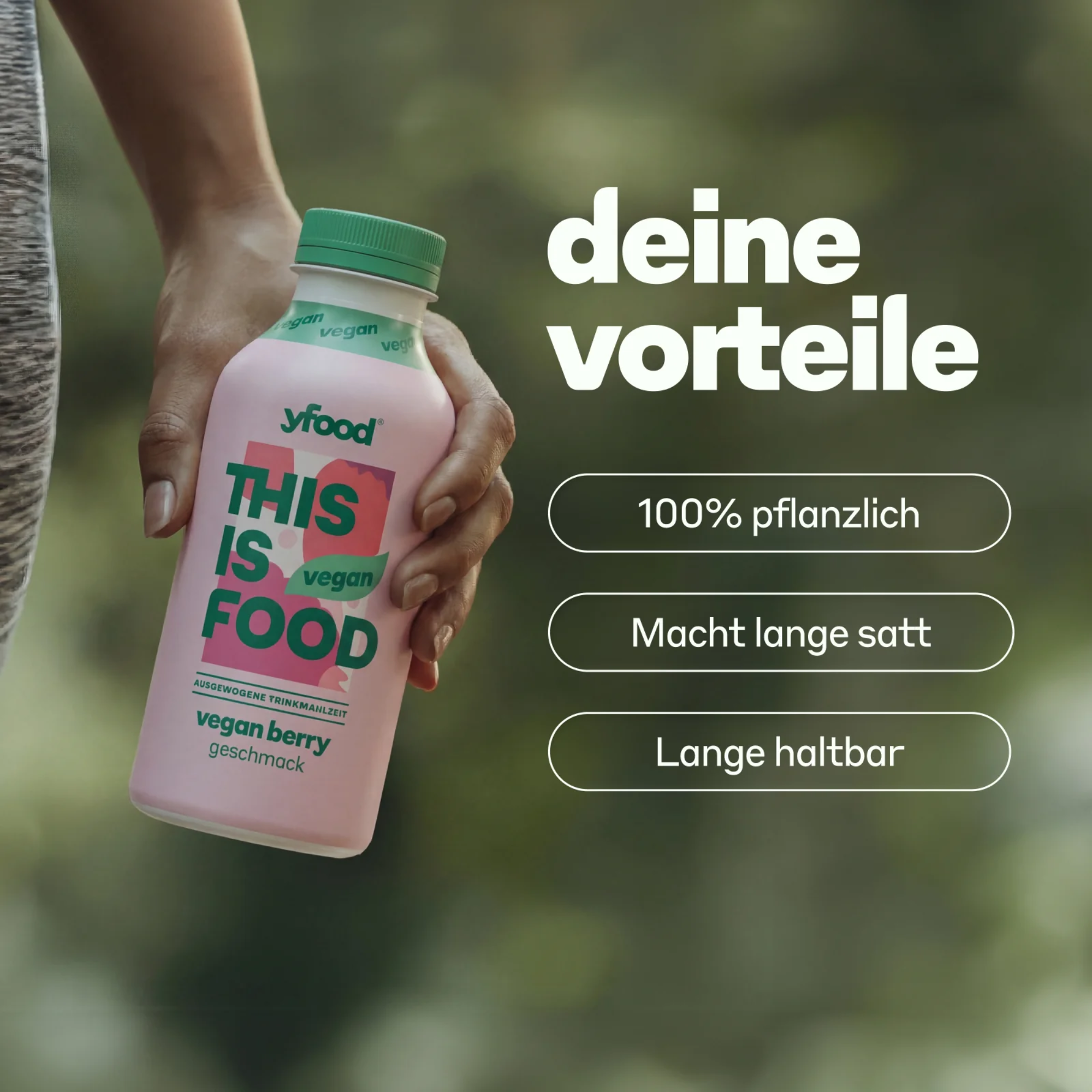 Trinkmahlzeit Vegan Berry 500ml