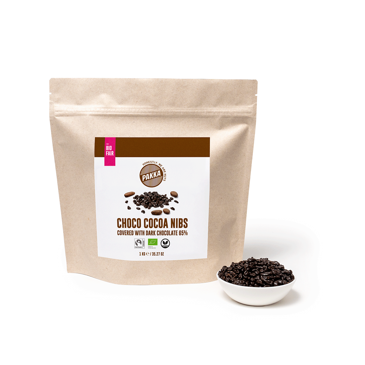 Schoko Kakao Nibs Fairtrade & Bio 1kg