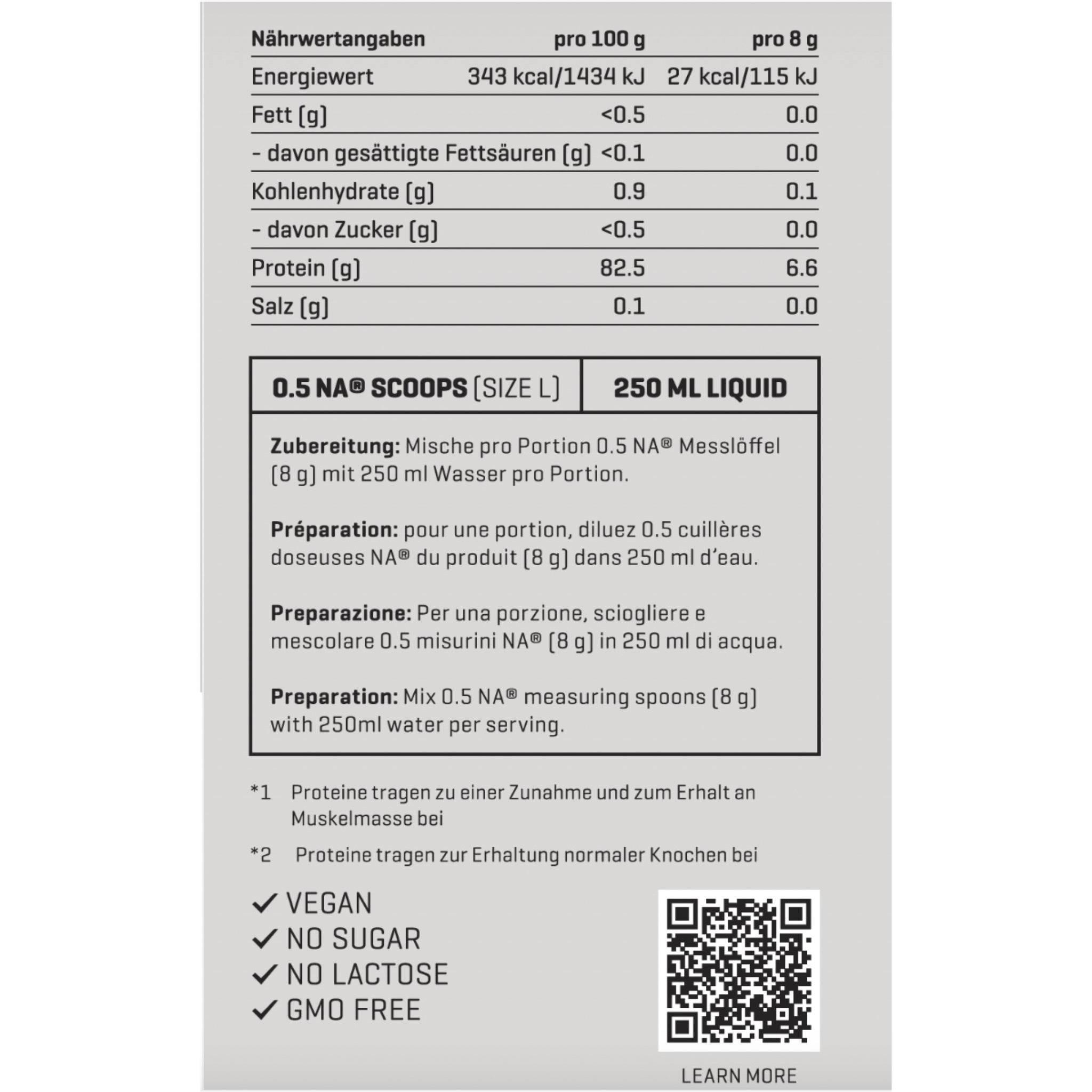 EAA BCAA Powder - French Apple 300g