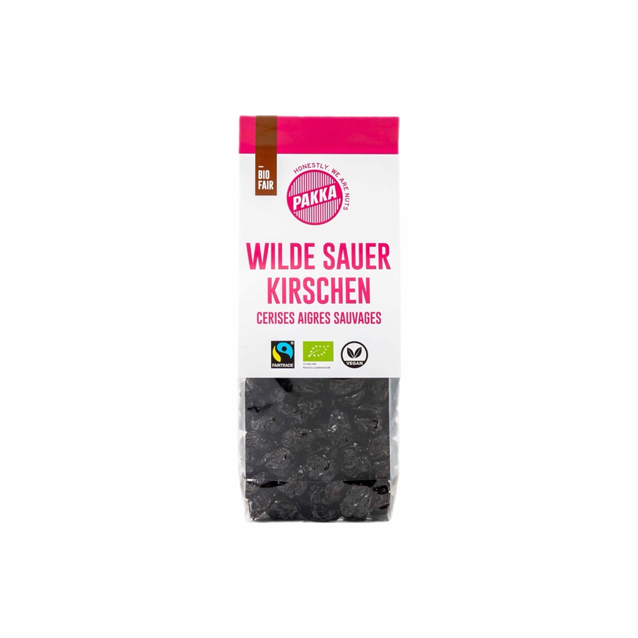 Wilde Sauerkirschen getrocknet Bio & Fair 110g