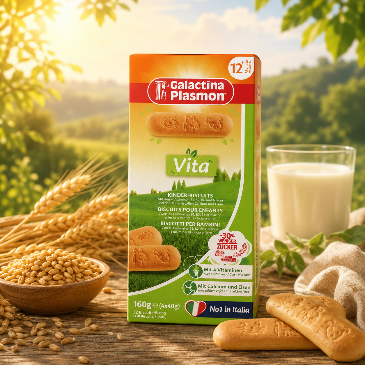 Kids' Biscuit Vita Organic 160g