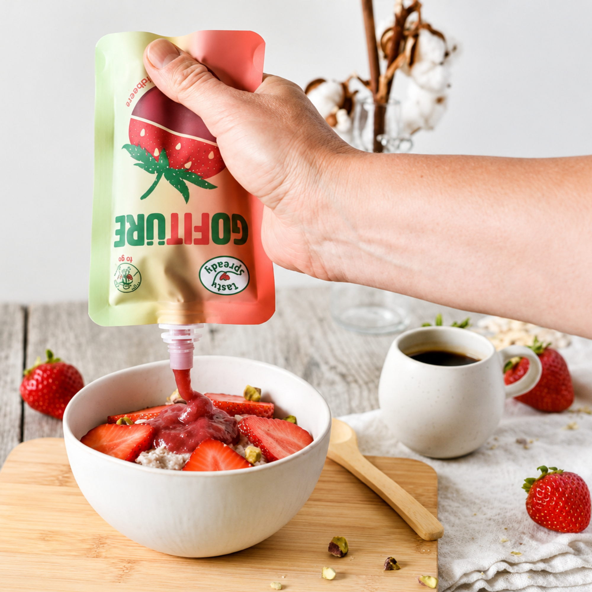GOFITÜRE - Erdbeeraufstrich mit Pastinaken 120g