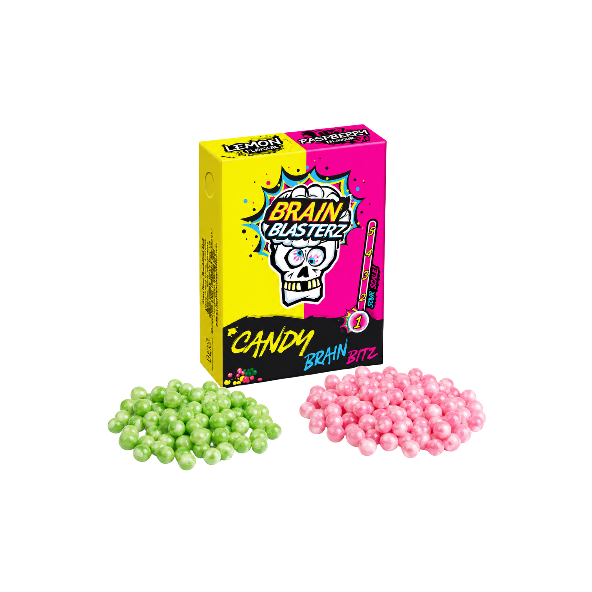 Sour Candy Brain Blasterz - Lemon Raspberry 45g