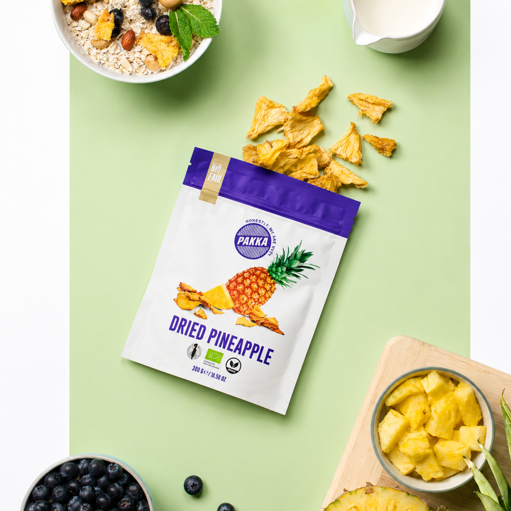 Ananas getrocknet Bio 100g