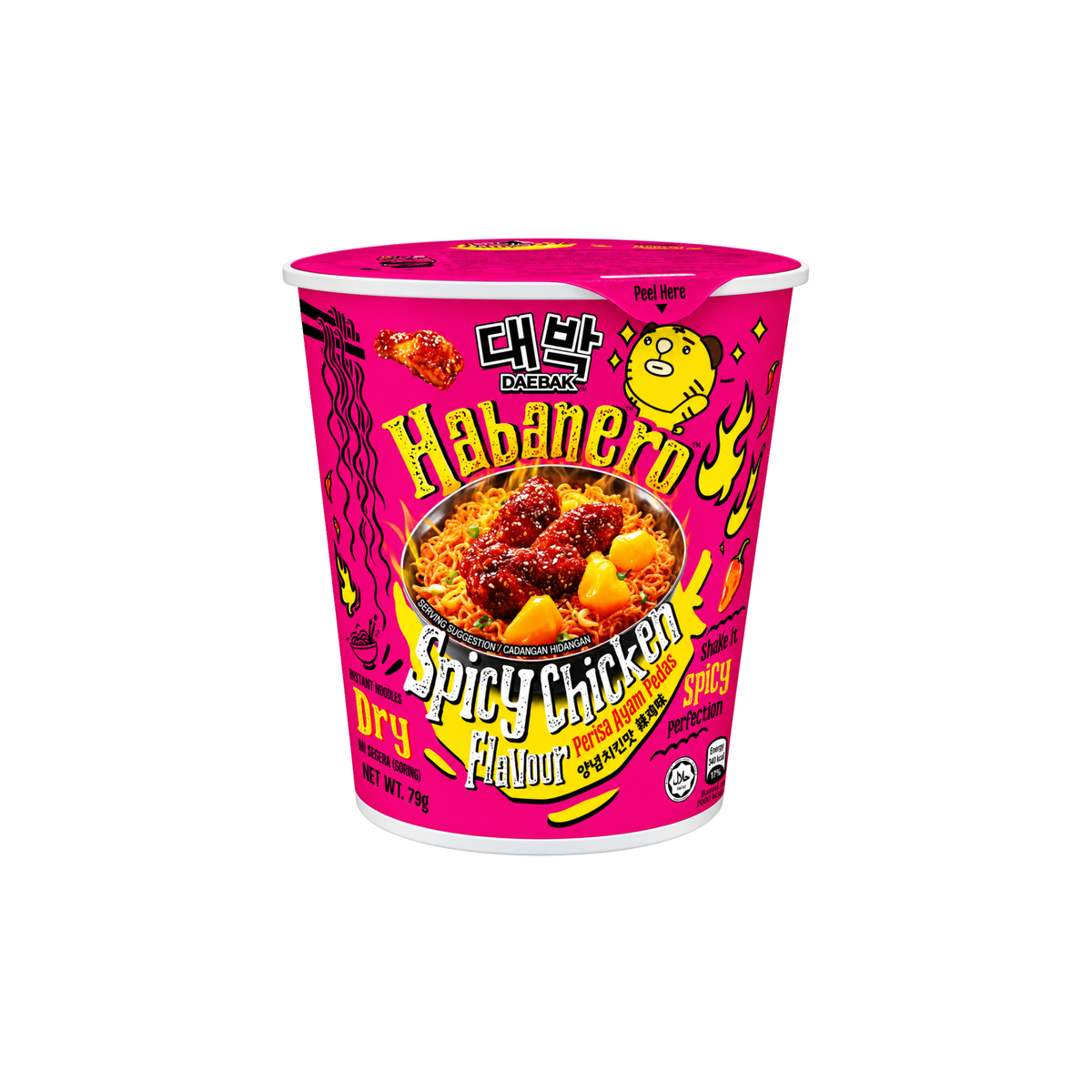 Instant Noodle Cup - Habanero Spicy Chicken 79g