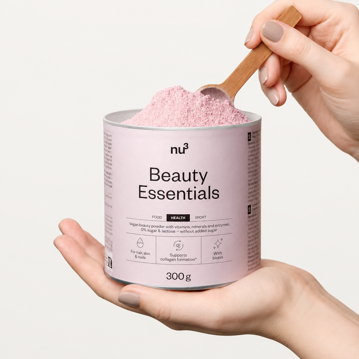 nu3 Beauty Essentials Powder - Berry 300g