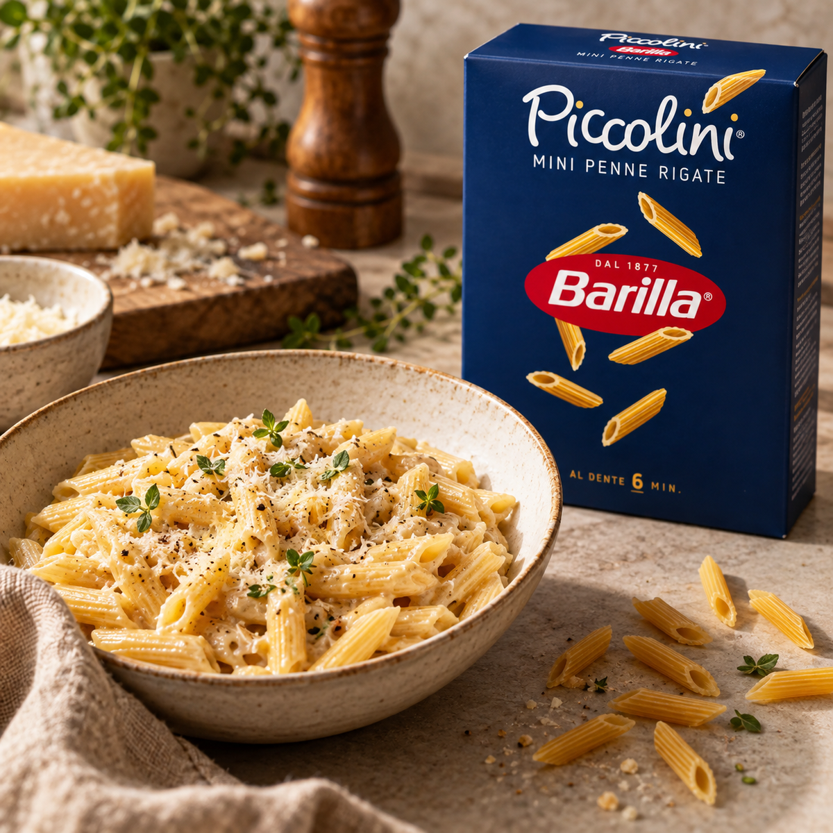 Barilla Piccolini Mini Penne Rigate 500g