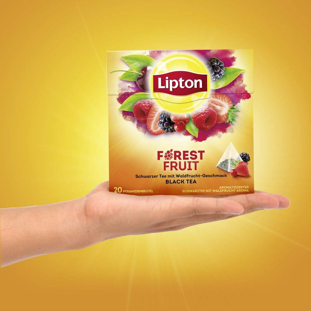Lipton Black Tea Forest Fruit 20er Pack - 34g