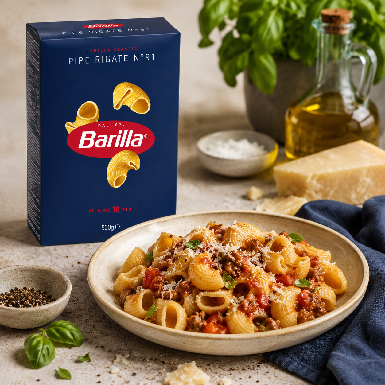 Barilla Pipe Rigate No. 91 - 500g