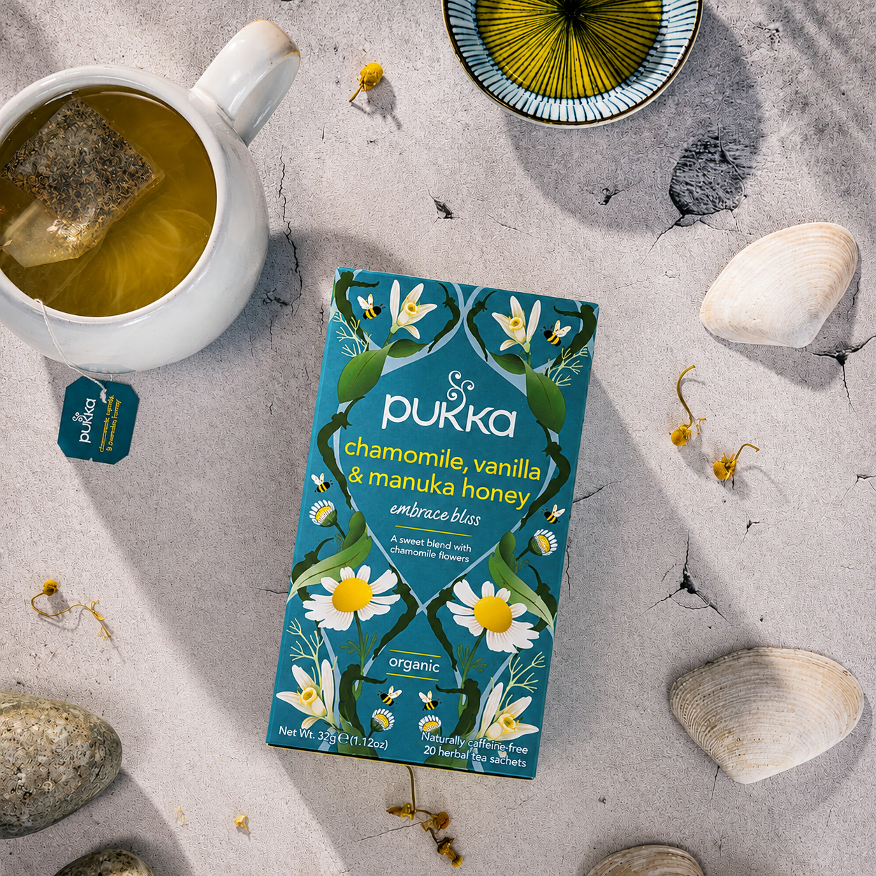 Pukka Tee Kamille Vanille & Manuka-Honig Bio - 20 Beutel