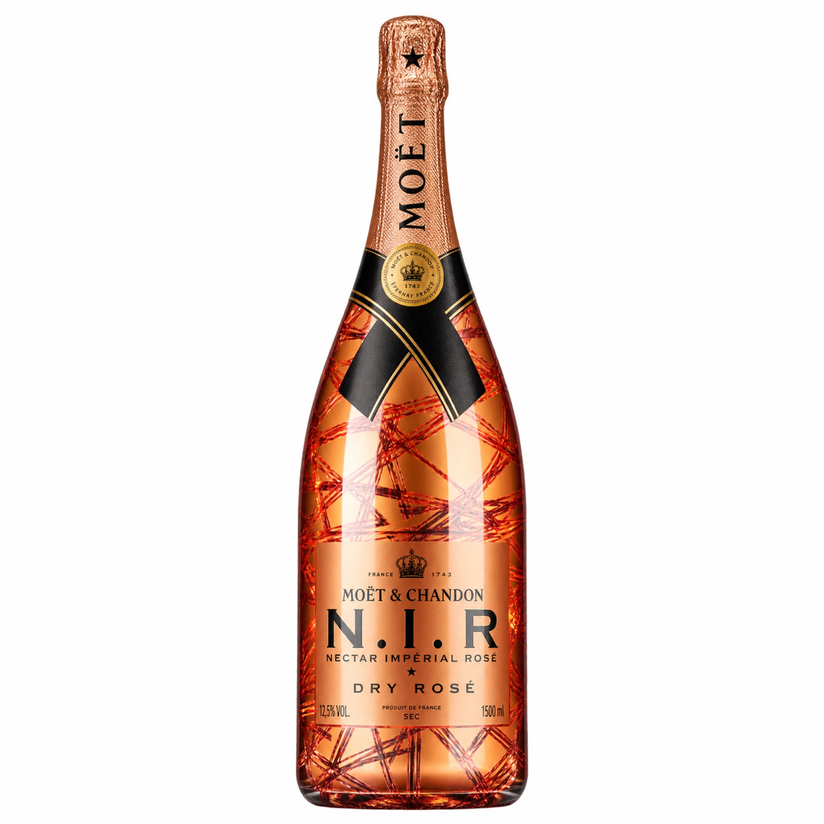 Moët & Chandon Champagne Rosé N.I.R. Nectar Impérial Dry Luminous Edition - 750 ml
