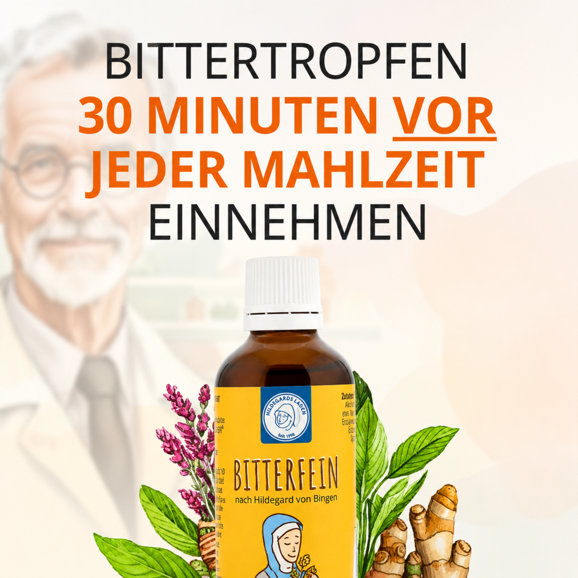 Kräuterbitter-Tropfen Bitterfein 20ml