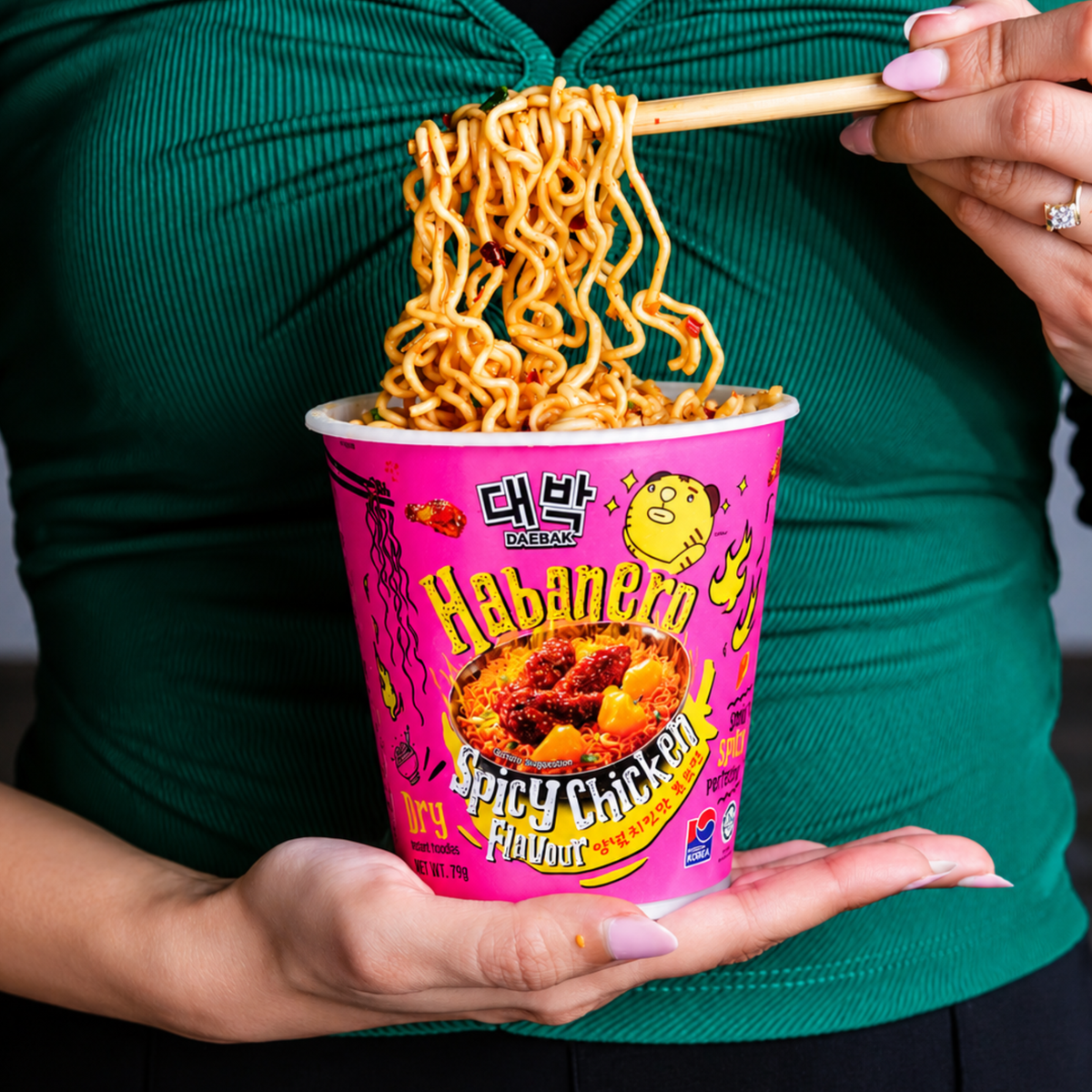 Instant Noodle Cup - Habanero Spicy Chicken 79g