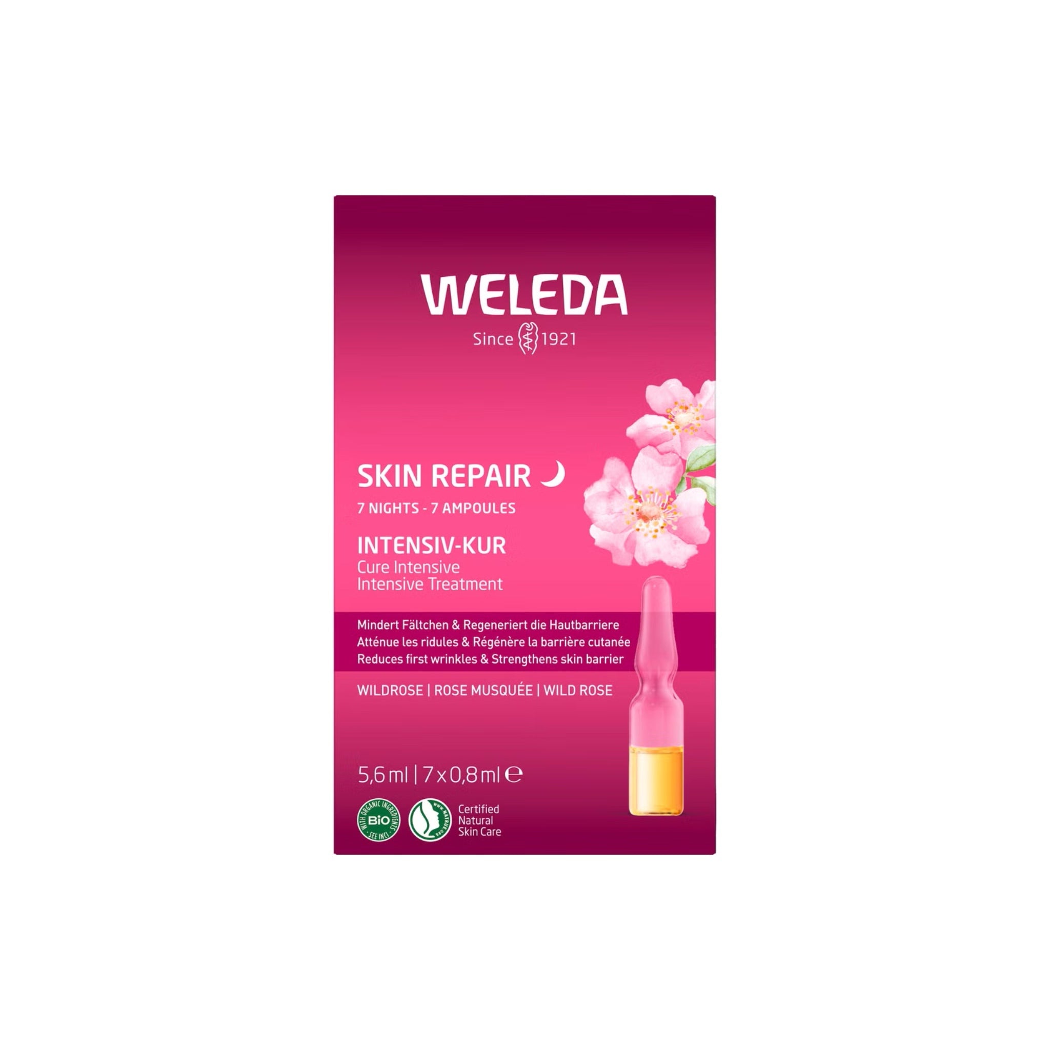 Skin Repair Intensiv-Kur - Wildrose Bio 5,6ml