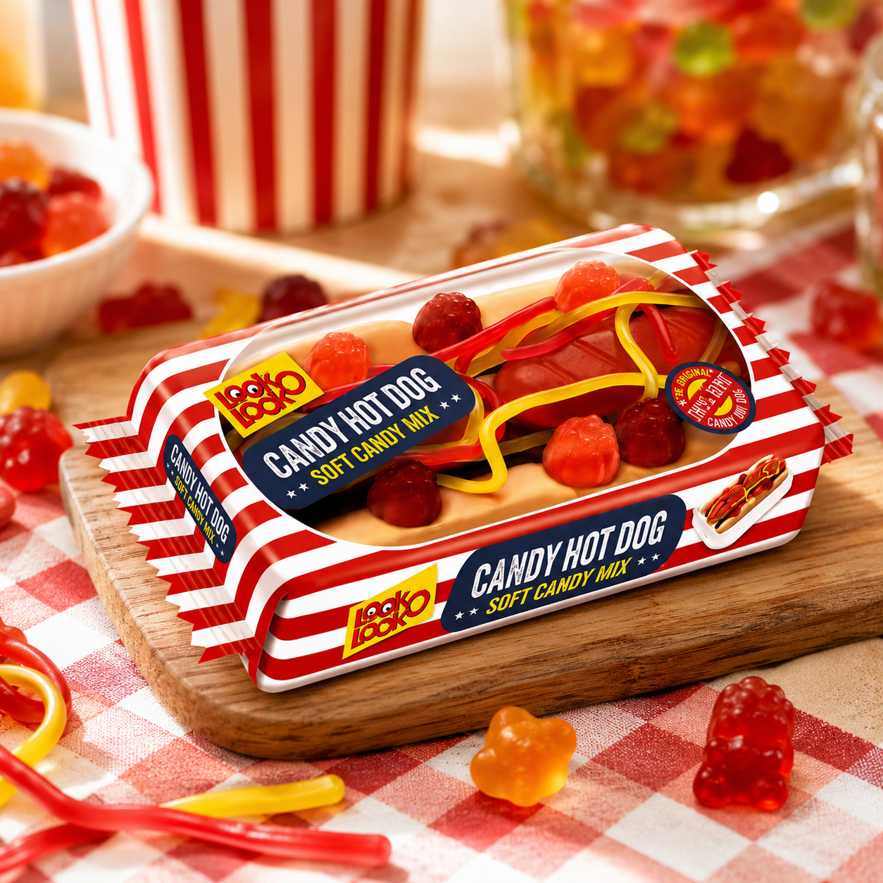 Hot-dog sucré 17 x 100g