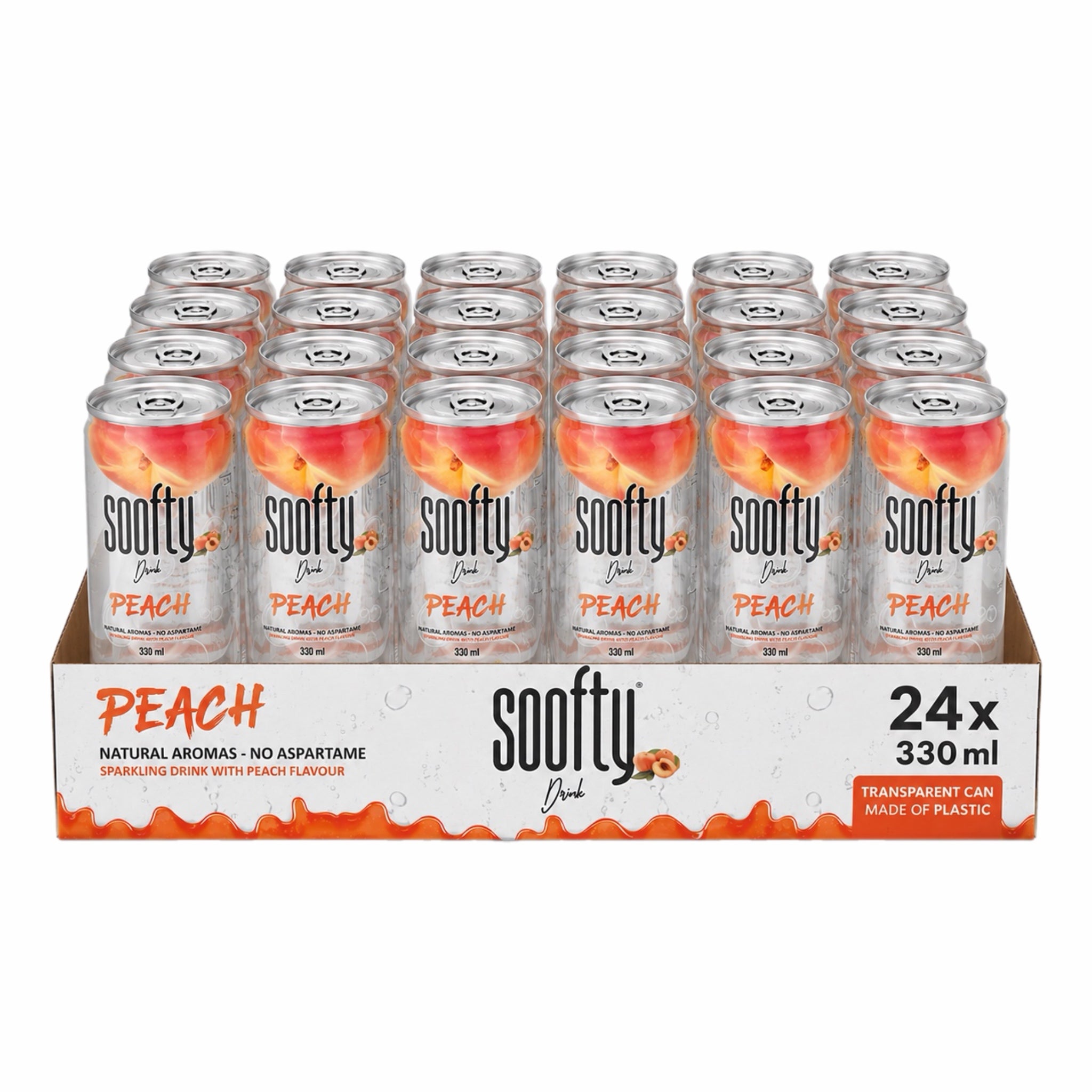 Softy Drink Peach 24 x 330ml